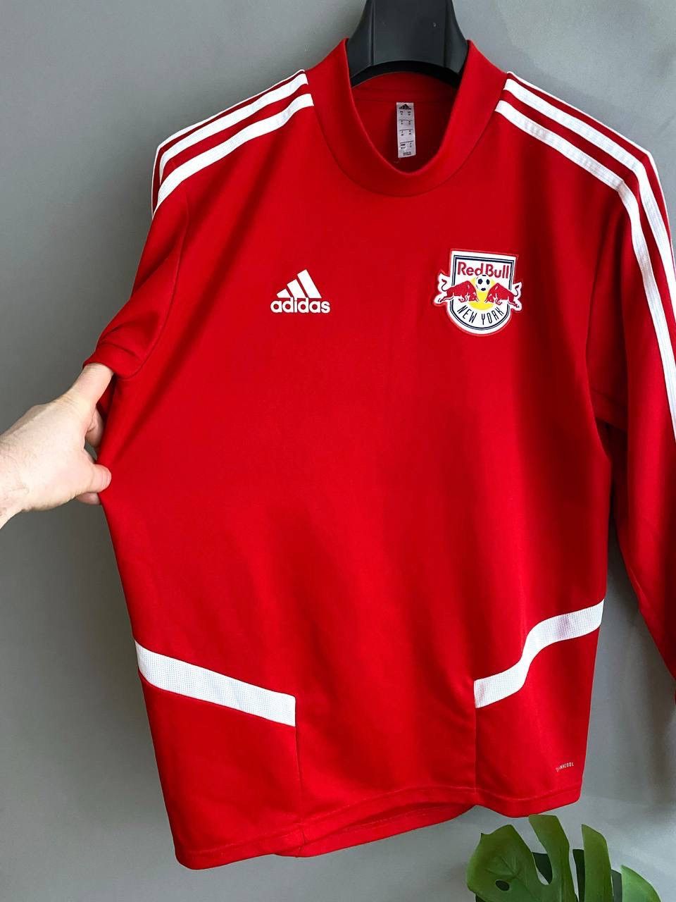 Adidas FC New York Red Bulls MLS Soccer Training Long Sleeve Size M Size US M / EU 48-50 / 2 - 8 Thumbnail