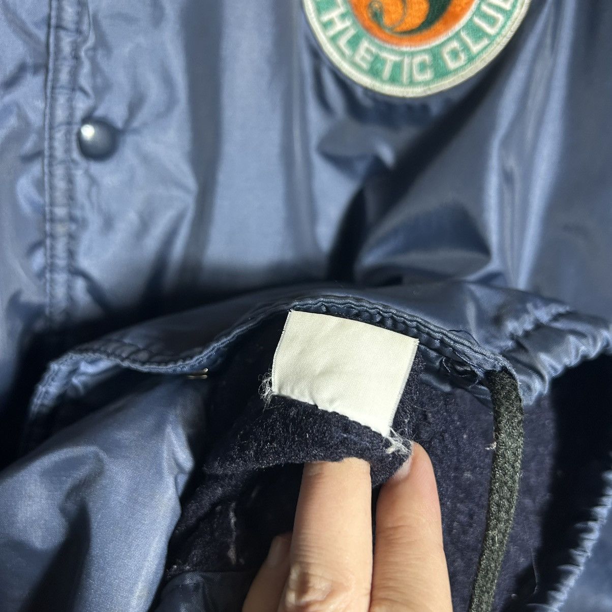 Nike Vintage 80s Nike X YAC Athletic Club Windbreaker Jacket Size US XL / EU 56 / 4 - 7 Thumbnail