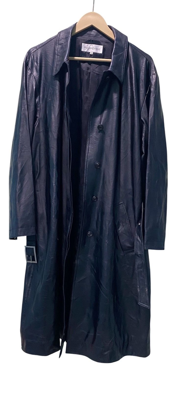 Yves Saint Laurent SS99 Vintage Yves Saint Laurent Trench Coat Size M / US 6-8 / IT 42-44 - 4 Thumbnail