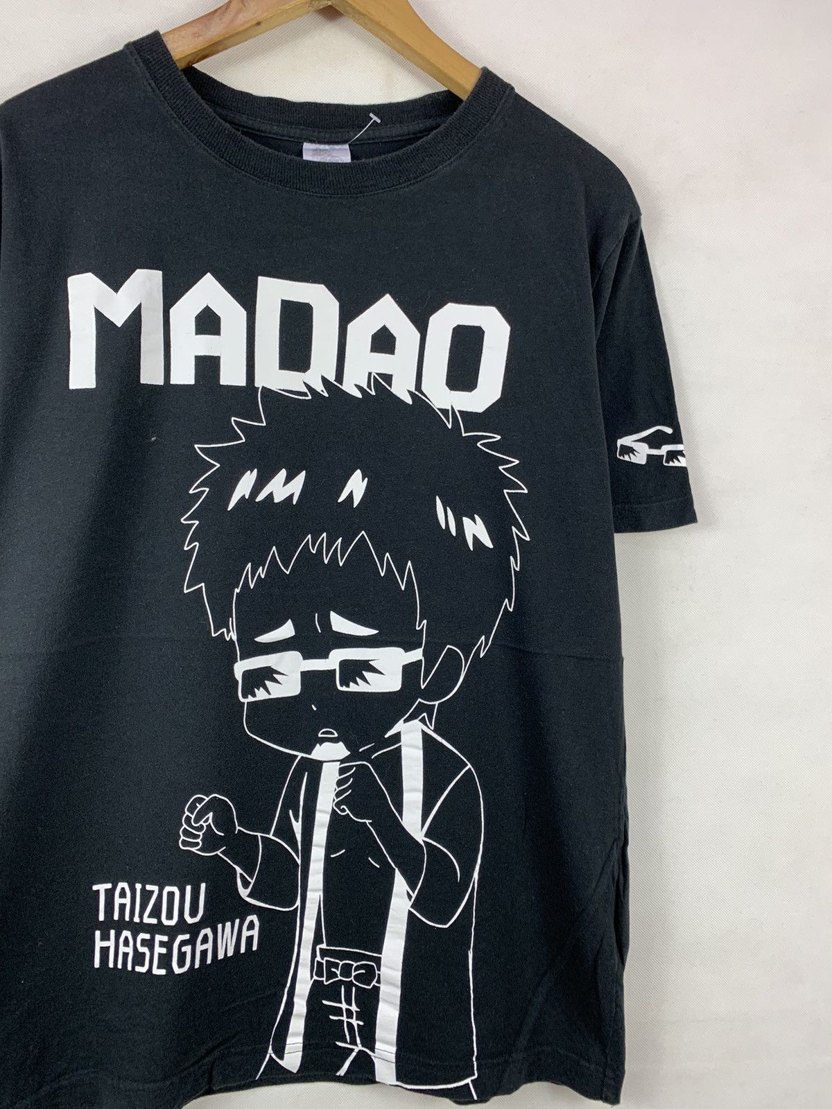 Anime × Japanese Brand Steals! Madao Taizou Hasegawa Japan Anime Cartoon Tee Size US M / EU 48-50 / 2 - 2 Thumbnail