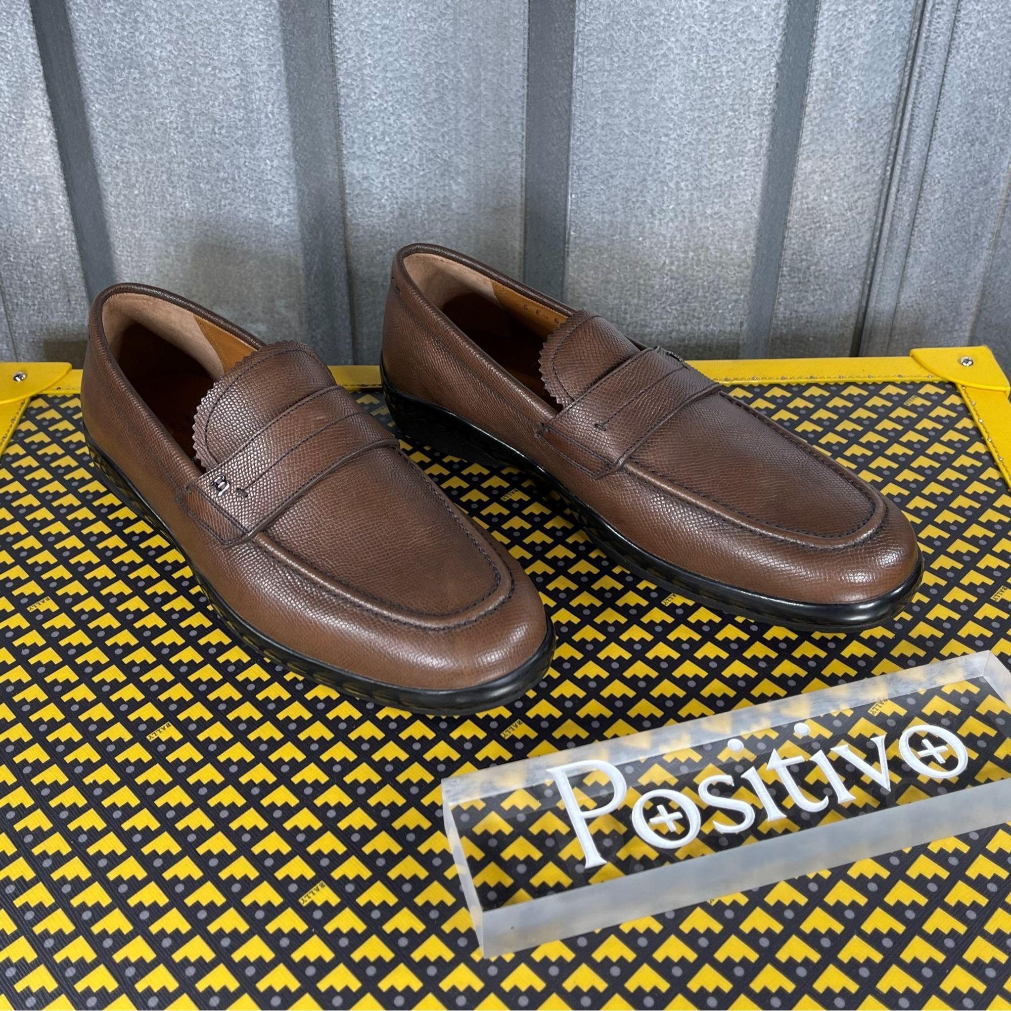 Bally Bally Milno Coffee Leather Loafers US 6 Size US 6 / EU 39 - 4 Thumbnail
