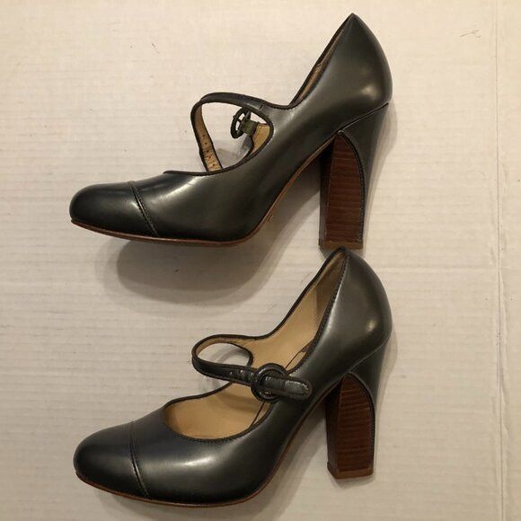 Cole Haan Cole Haan women's leather high heel shoes 8B heel height:4" Size US 8 / IT 38 - 8 Thumbnail