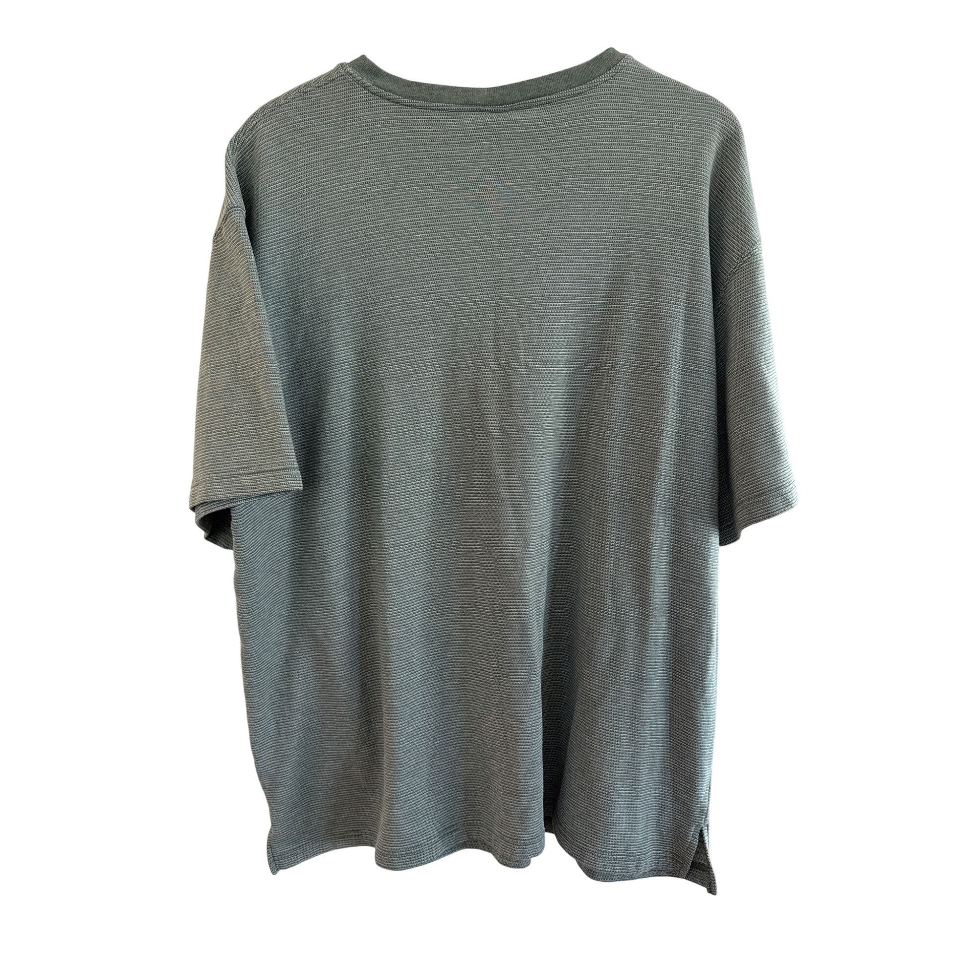 High Sierra High Sierra XL Mens Sage Green Striped Short Sleeve T-Shirt Size US XL / EU 56 / 4 - 2 Thumbnail