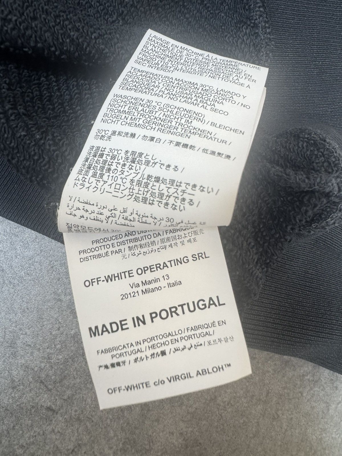 Off-White Black Off-White Sweater Size US M / EU 48-50 / 2 - 4 Thumbnail