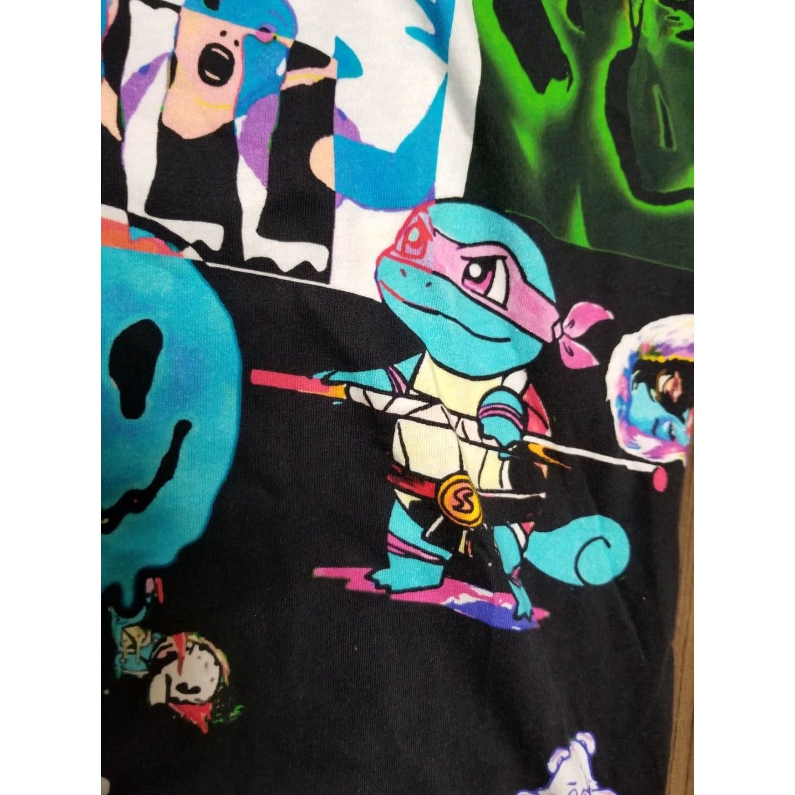 Sugar VINTAGE Sugar Hill Hip Hop Psycho Graphic T-Shirt Mens XL Blue Cotton Size US XL / EU 56 / 4 - 4 Thumbnail