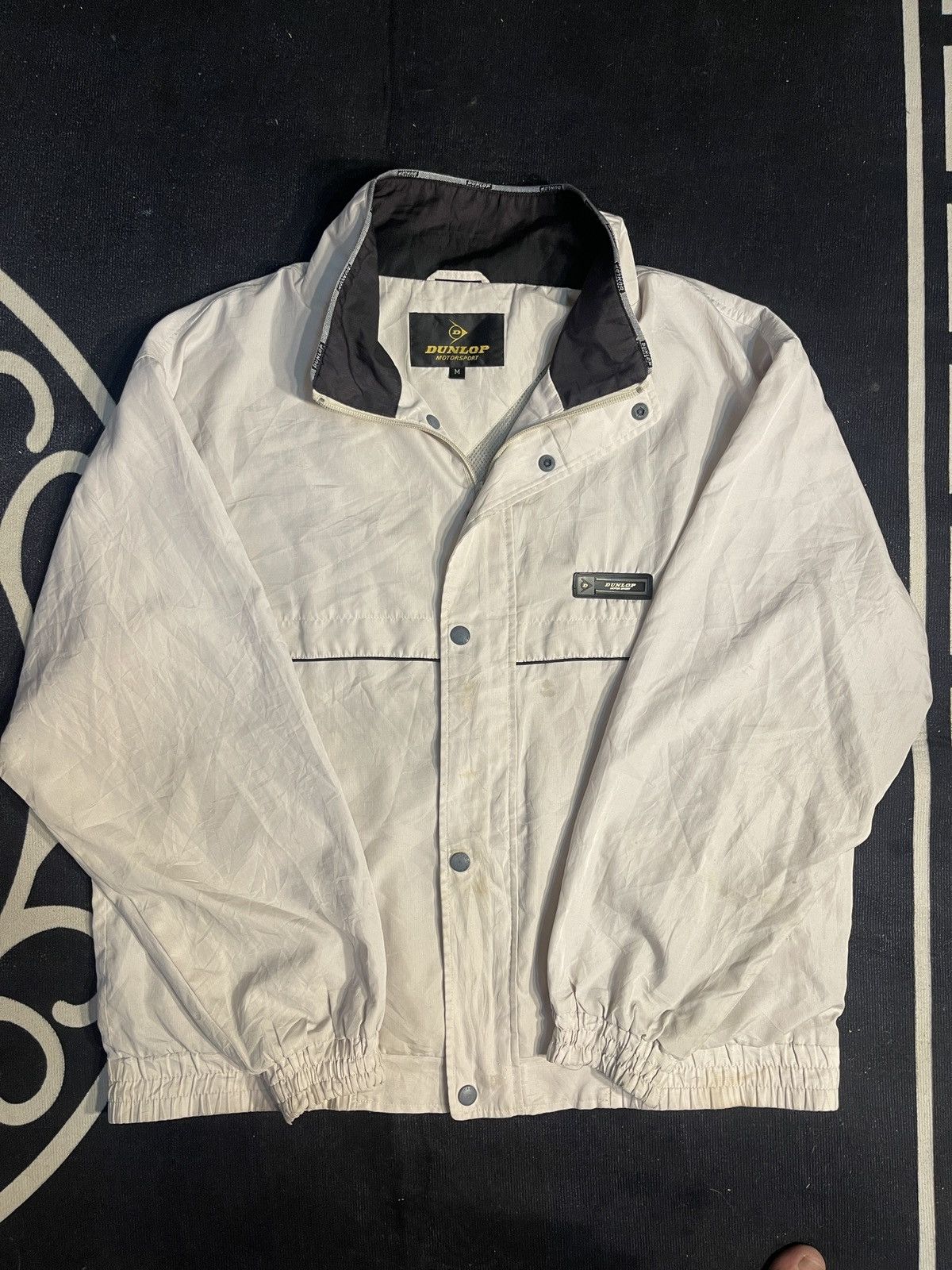 Dunlop × Vintage VINTAGE DUNLOP MOTOR SPORT JACKET Size US M / EU 48-50 / 2 - 2 Thumbnail