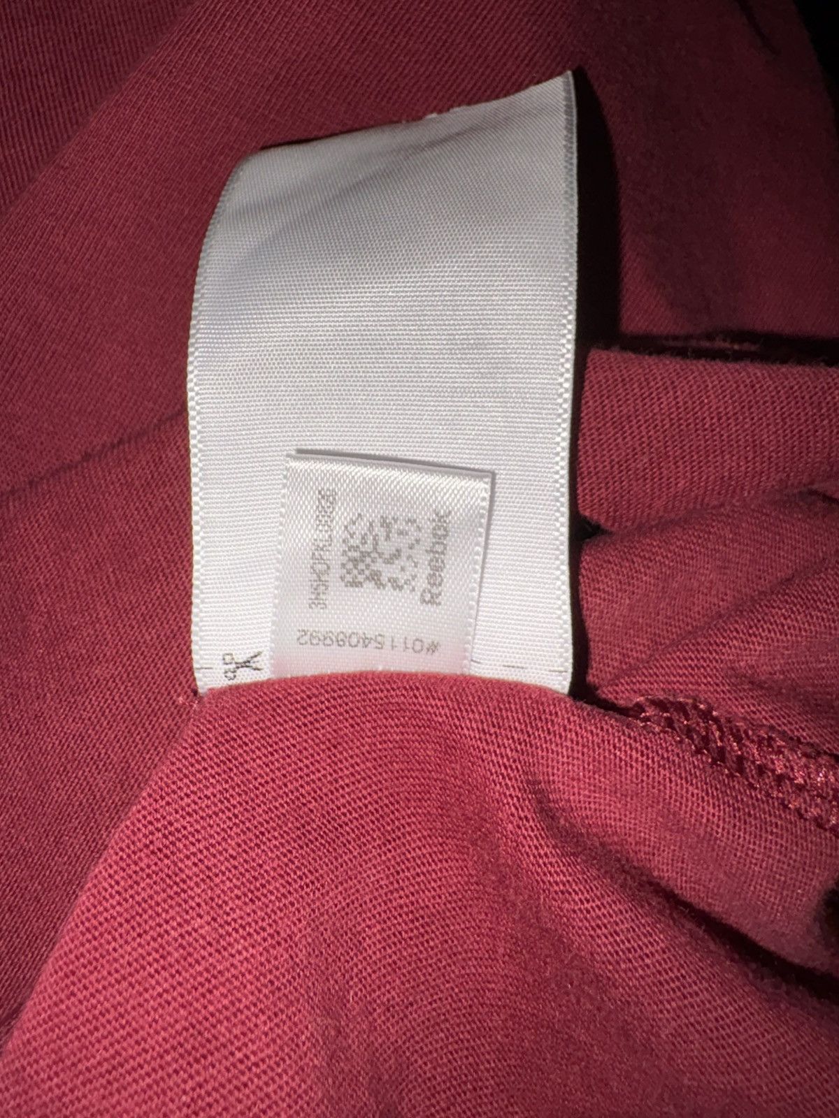 Reebok Reebok Classic History of Logos Graphic Tee Burgundy Size M Size US M / EU 48-50 / 2 - 10 Thumbnail