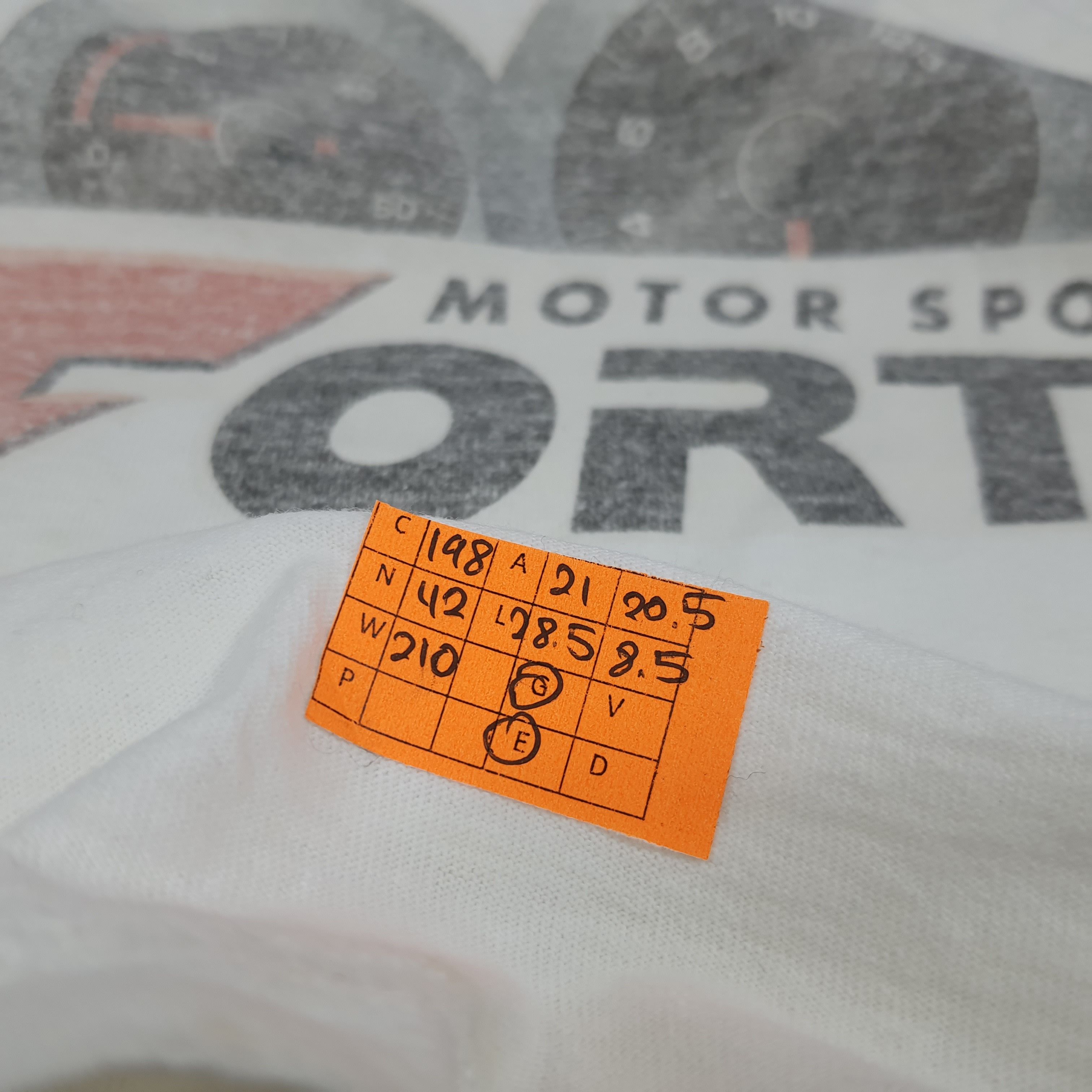 Vintage Vintage Motor Sports Oil Fortec Germany Automotive Tshirt Size US L / EU 52-54 / 3 - 8 Thumbnail