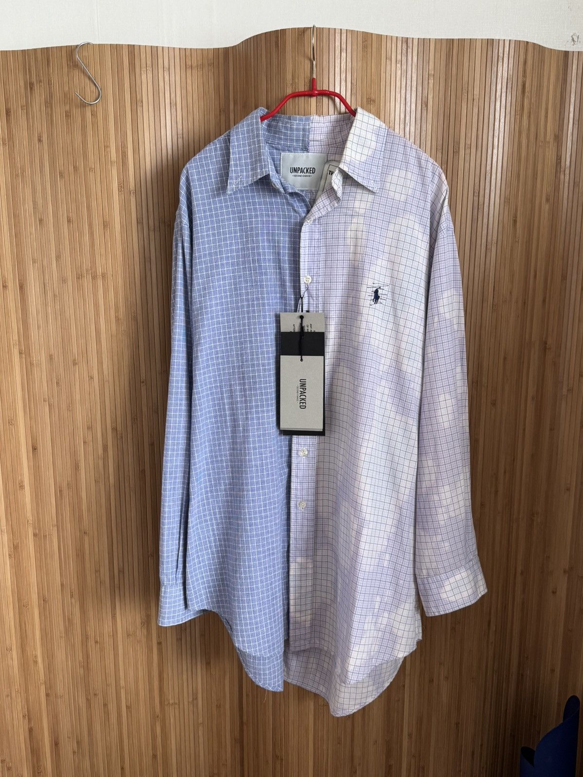 Ralph Lauren UNPACKED 1OF1 Reworked Check Shirt L Size US L / EU 52-54 / 3 - 4 Thumbnail