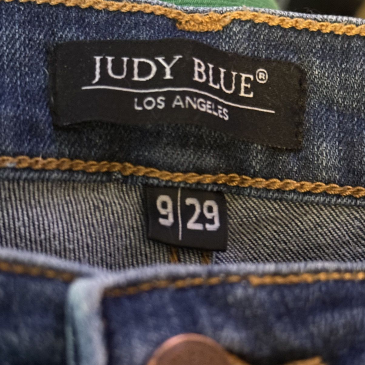 Judy Blue Judy Blue red buffalo check patched distressed jeans Size 28" / US 6 / IT 42 - 8 Thumbnail