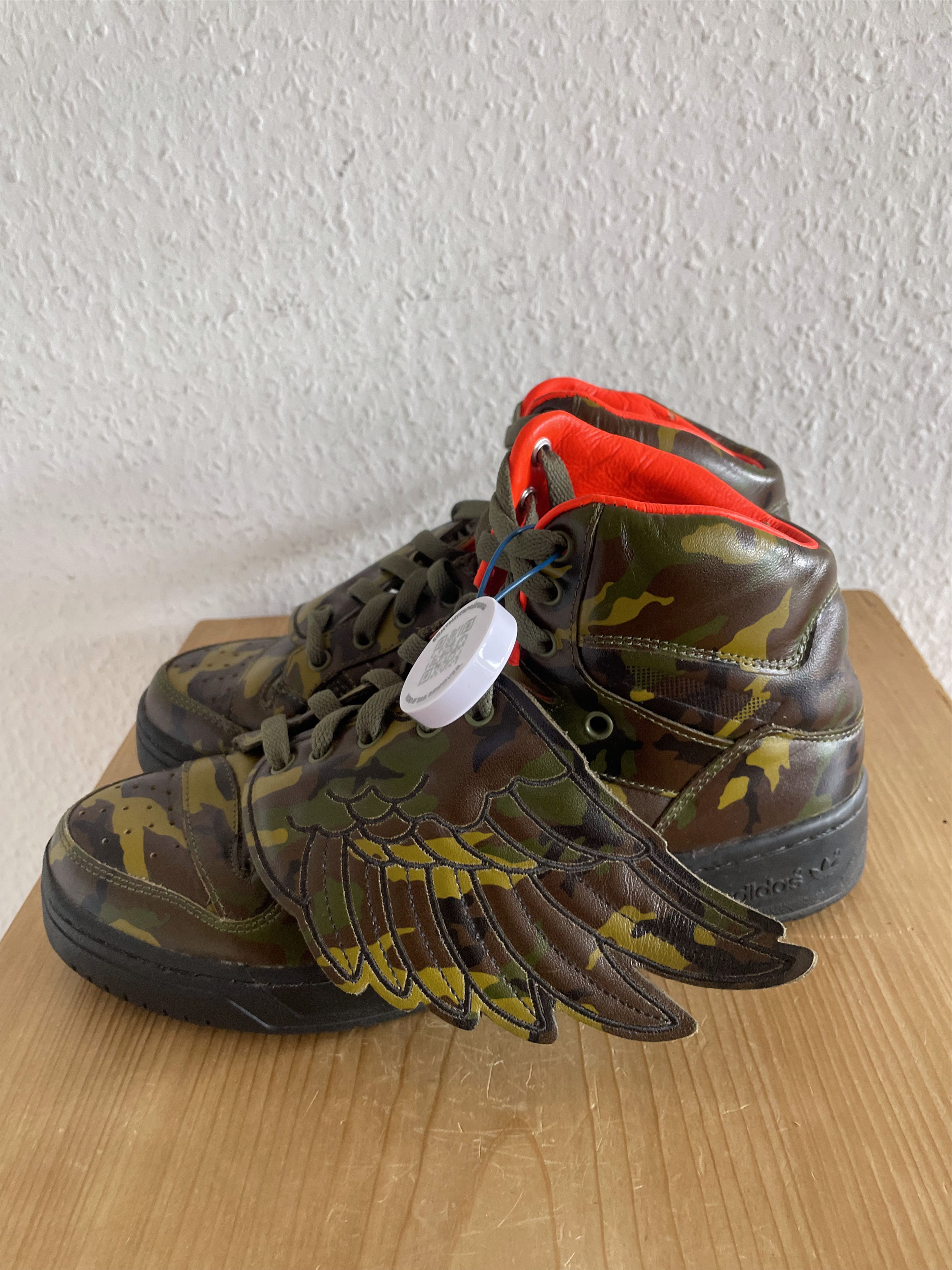 Adidas × Jeremy Scott Wings 1.0 Camo Leather Size US 7 / EU 40 - 4 Thumbnail