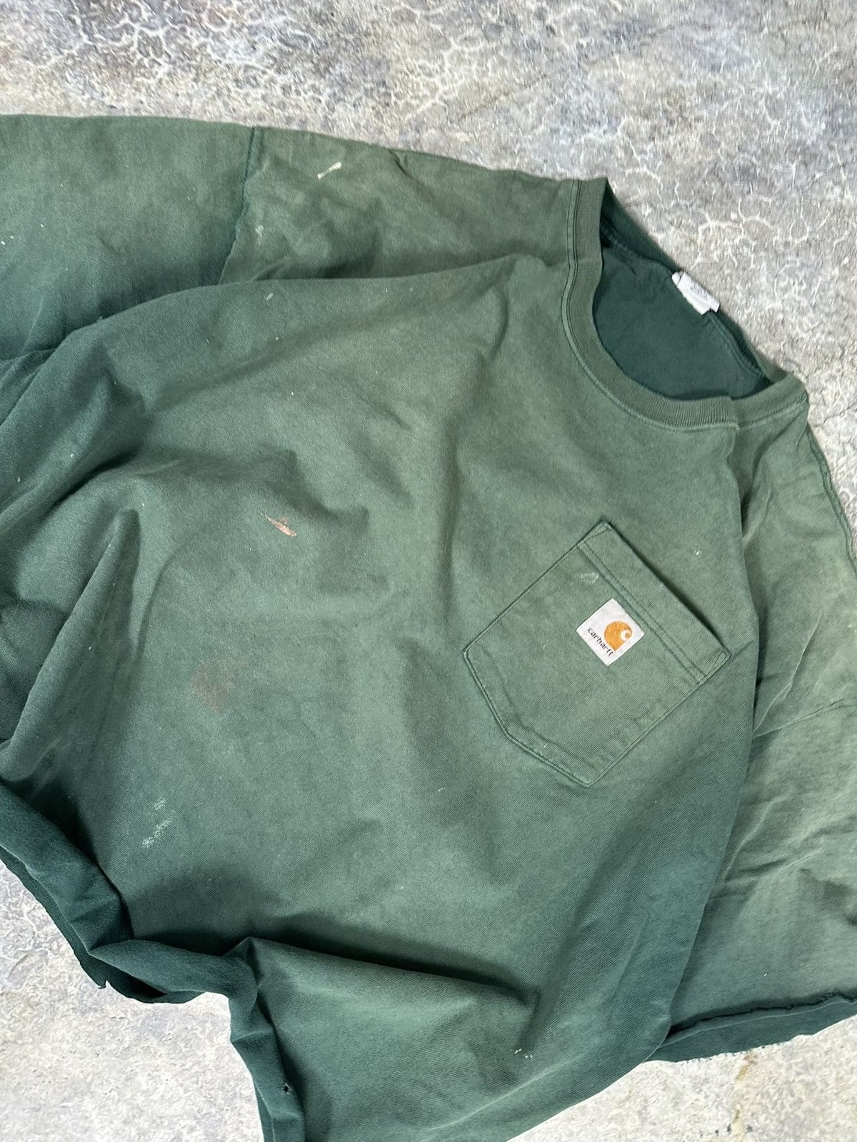 Carhartt × Vintage Faded Carhartt Tee Size US XL / EU 56 / 4 - 2 Thumbnail