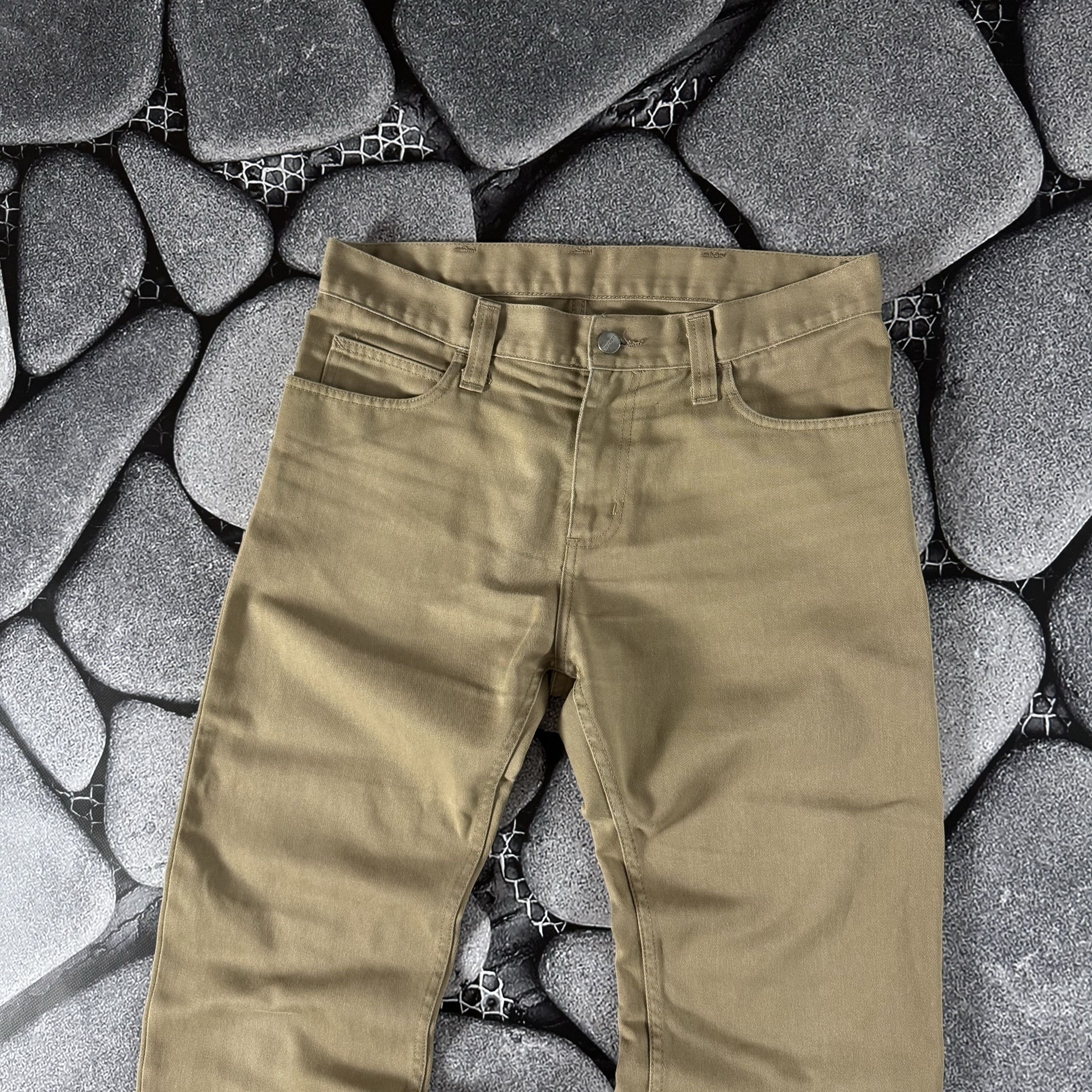 Carhartt × Vintage CARHARTT ROCKIN' PANT VINTAGE SKATE STRAIGHT BIEGE WORKWEAR Size US 31 - 4 Thumbnail