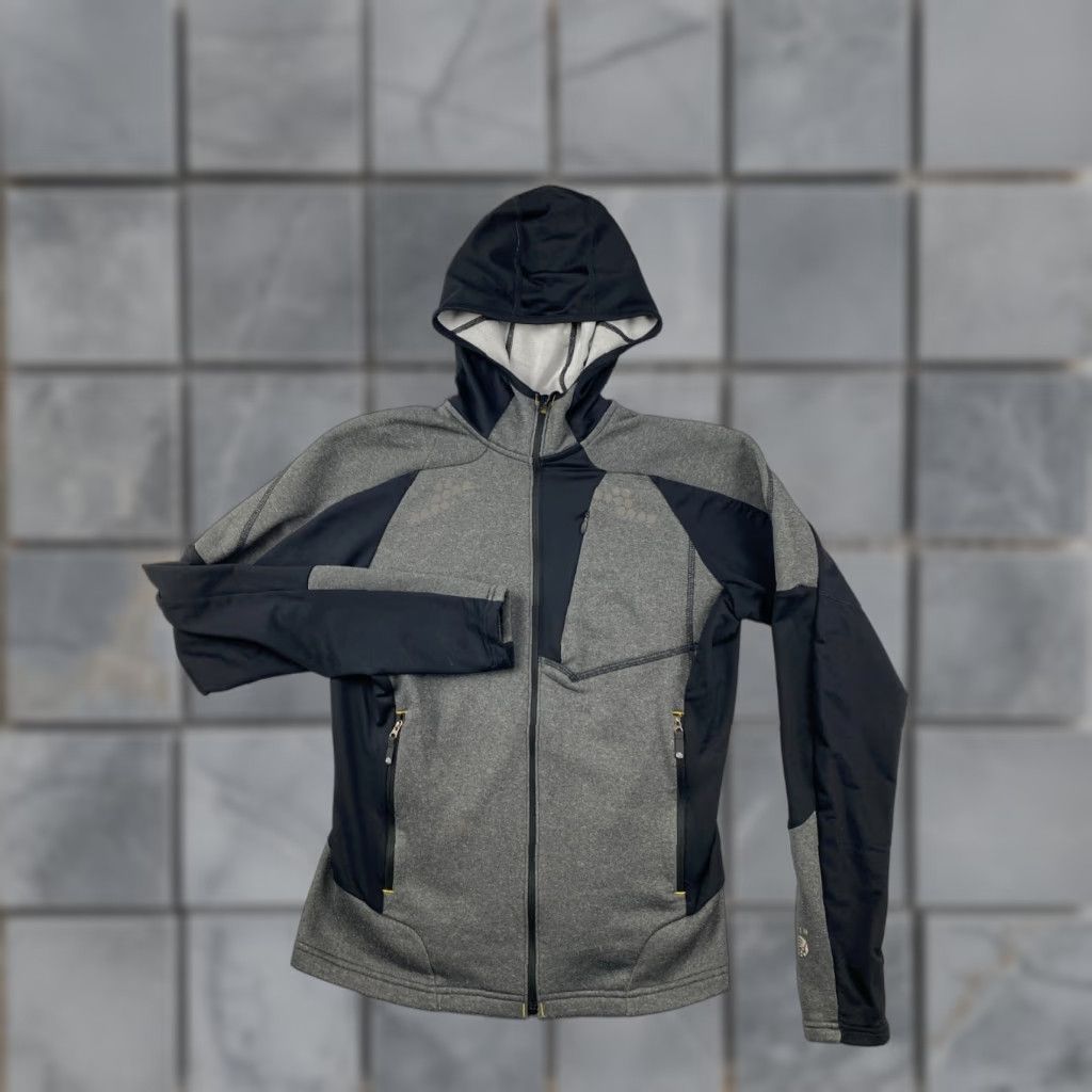 Mountain Hardwear Mountain Hardwear Hoodie Mens Small S Full Zip Pockets Reflective Running Gray Shirt Size US S / EU 44-46 / 1 - 1 Thumbnail