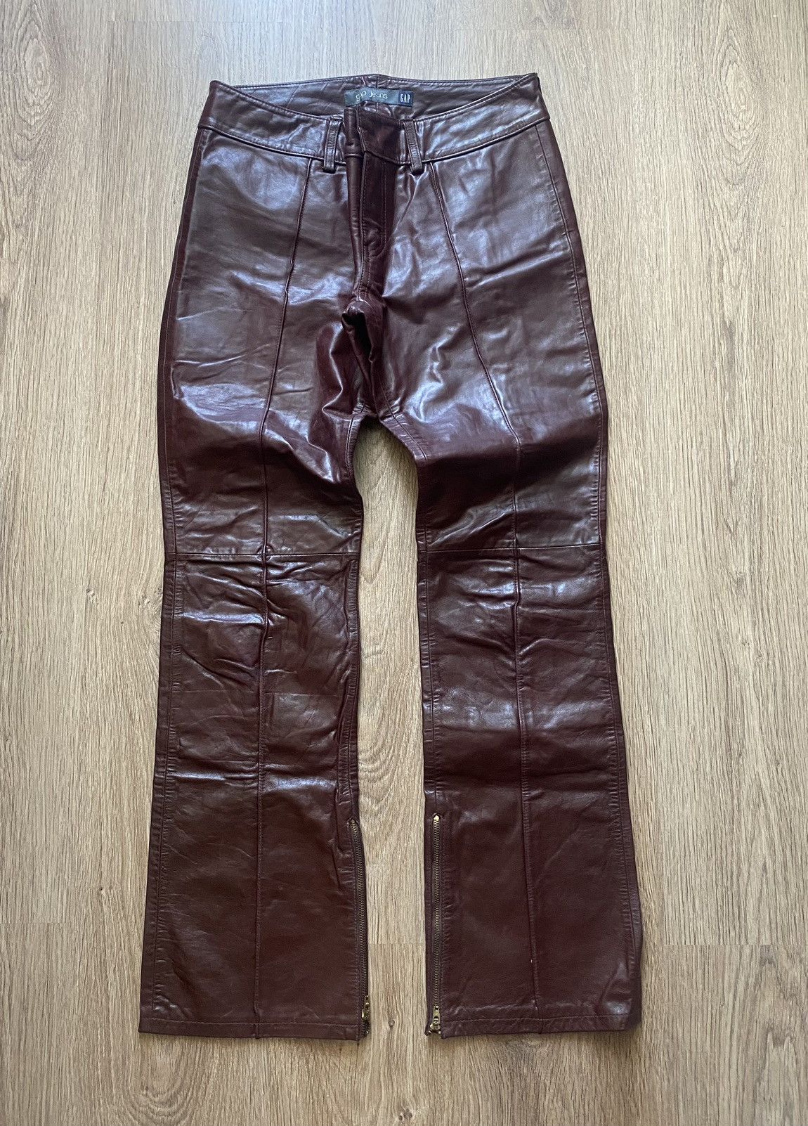 Gap bootcut leather pants clearance
