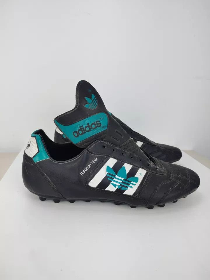 Adidas × Vintage Vintage Limited Edition Adidas Trifoglio Team Shoes Trainers Size US 12.5 / EU 45-46 - 7 Thumbnail