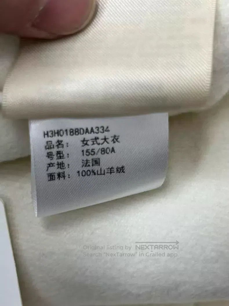 Hermes Hermes White cashmere coat Size XXS / US 00 / IT 34 - 9 Thumbnail