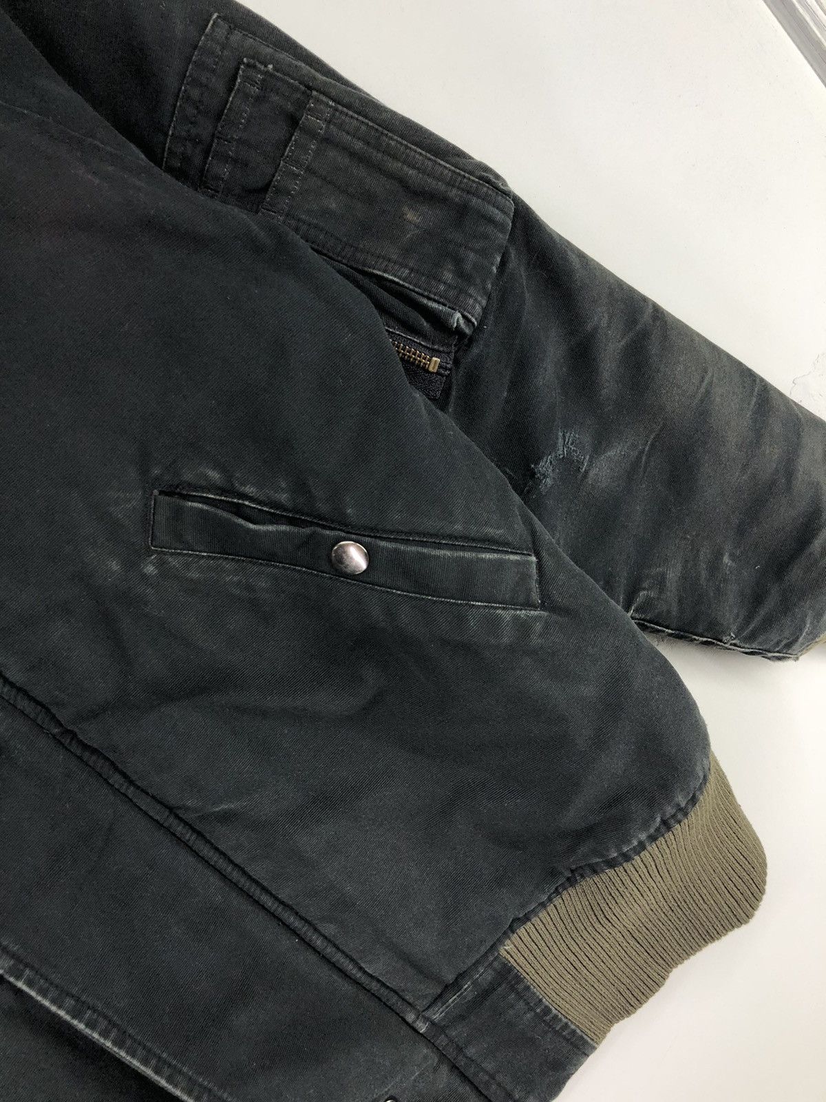 Avirex Vintage Avirex Extreme Cold Weather Distressed Bomber Jacket Size US S / EU 44-46 / 1 - 15 Thumbnail