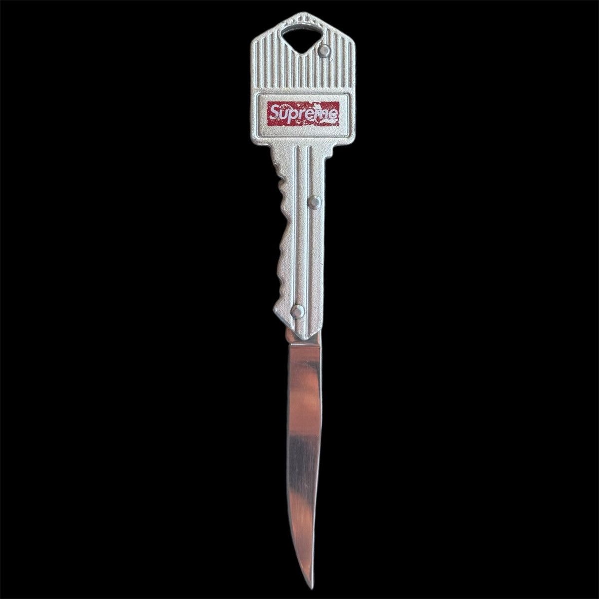 Supreme Supreme SS17 Key Knife Silver Keychain Box Logo Size ONE SIZE - 2 Thumbnail