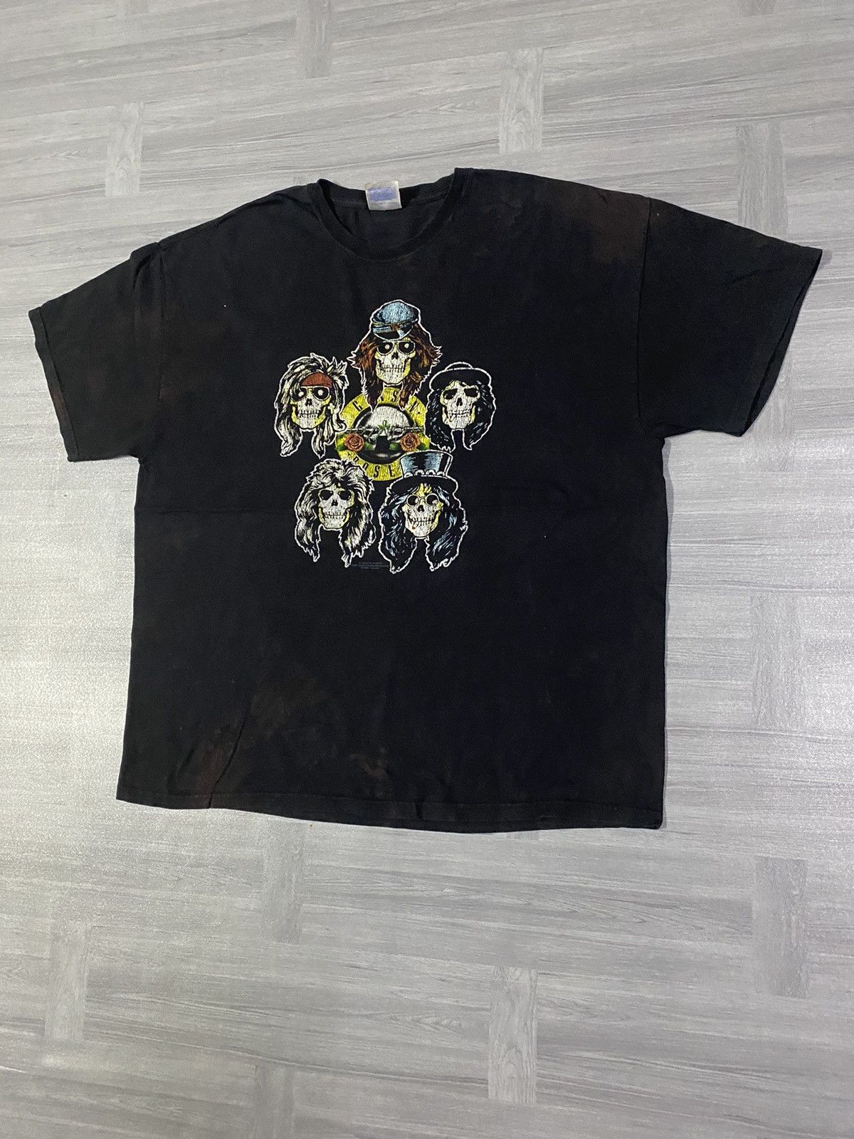Guns N' Roses Guns N Roses Skull Faces 2005 T-Shirt Size US XXL / EU 58 / 5 - 2 Thumbnail