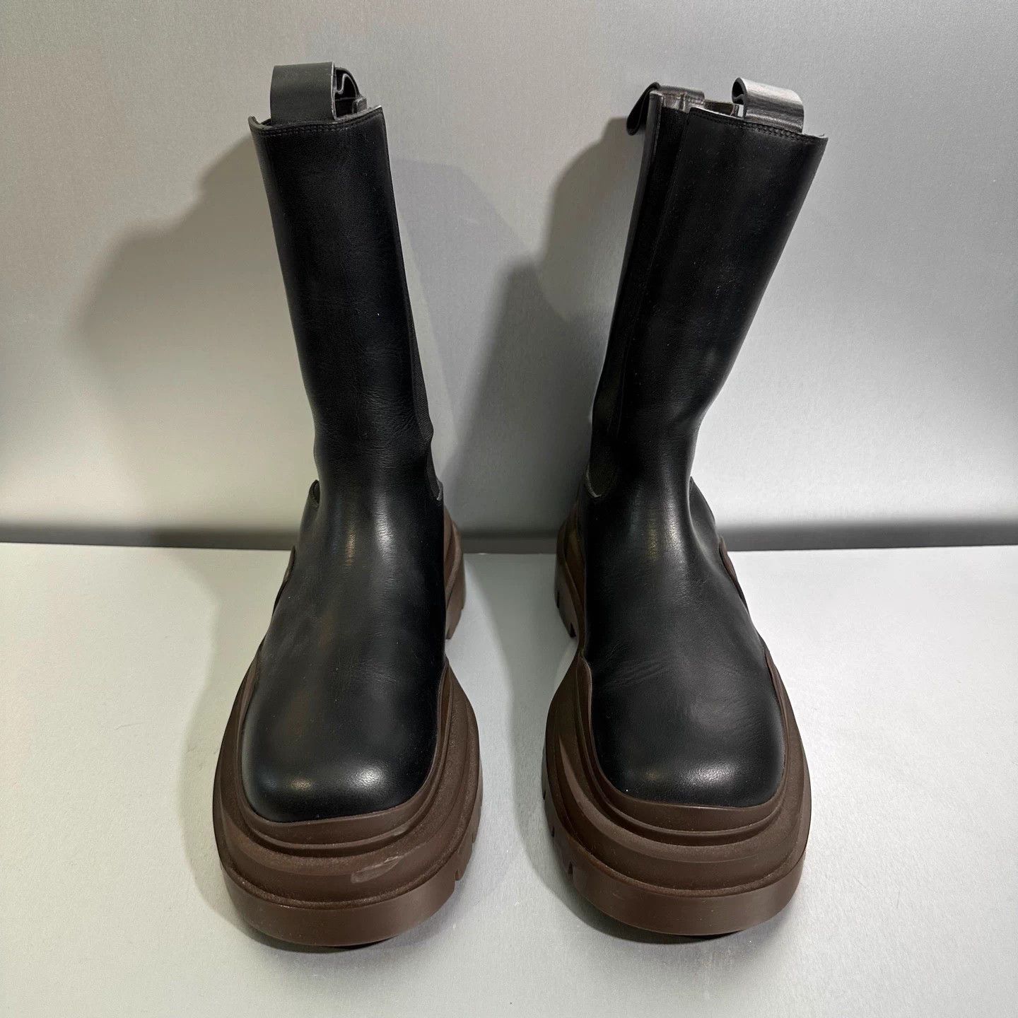 Bottega Veneta BV New Camel Platform Ankle Boot Size US 9 / IT 39 - 2 Thumbnail