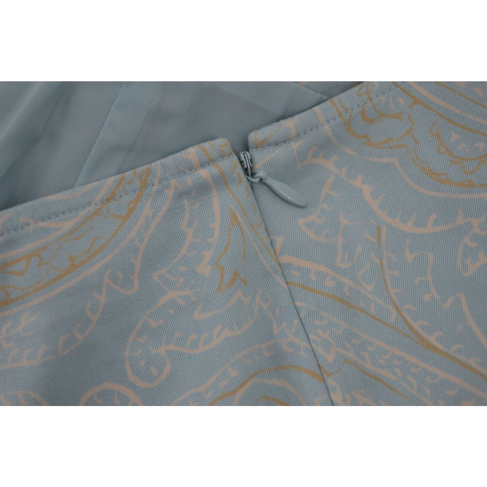 Other Harolds Womens Blue Pants Silk Cotton Spandex Career Size 12 Size 34" / US 12 / IT 48 - 5 Thumbnail
