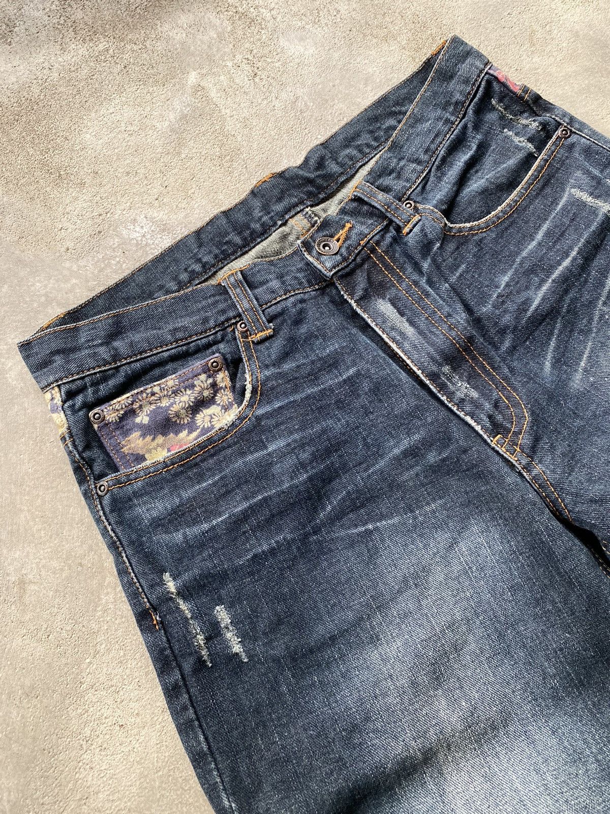 If Six Was Nine × Japanese Brand Vintage Karakuri Japanese Denim Jeans Size US 32 / EU 48 - 3 Thumbnail