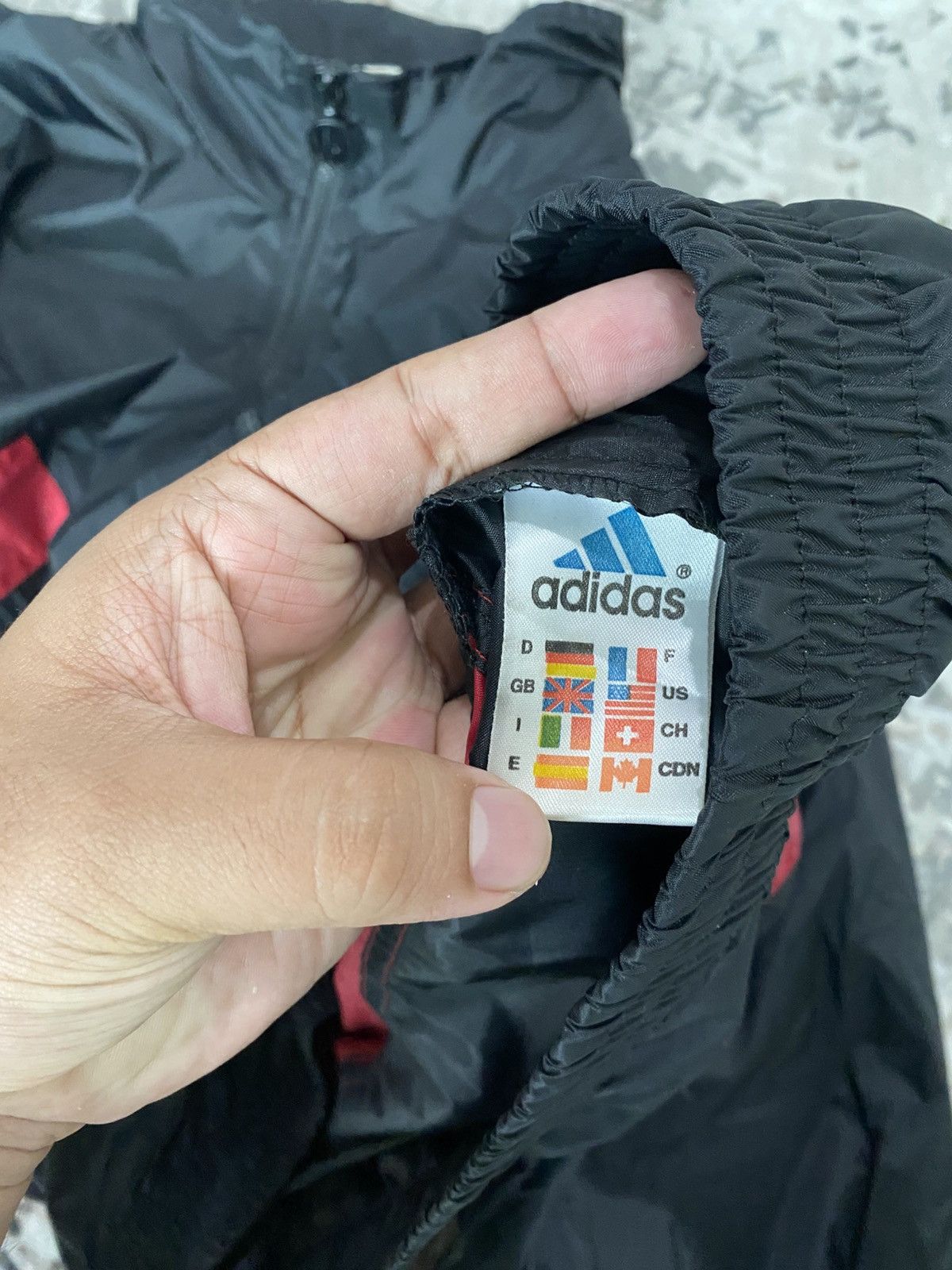 Adidas × Vintage Vintage Adidas Windbreaker Jacket Size US L / EU 52-54 / 3 - 7 Thumbnail