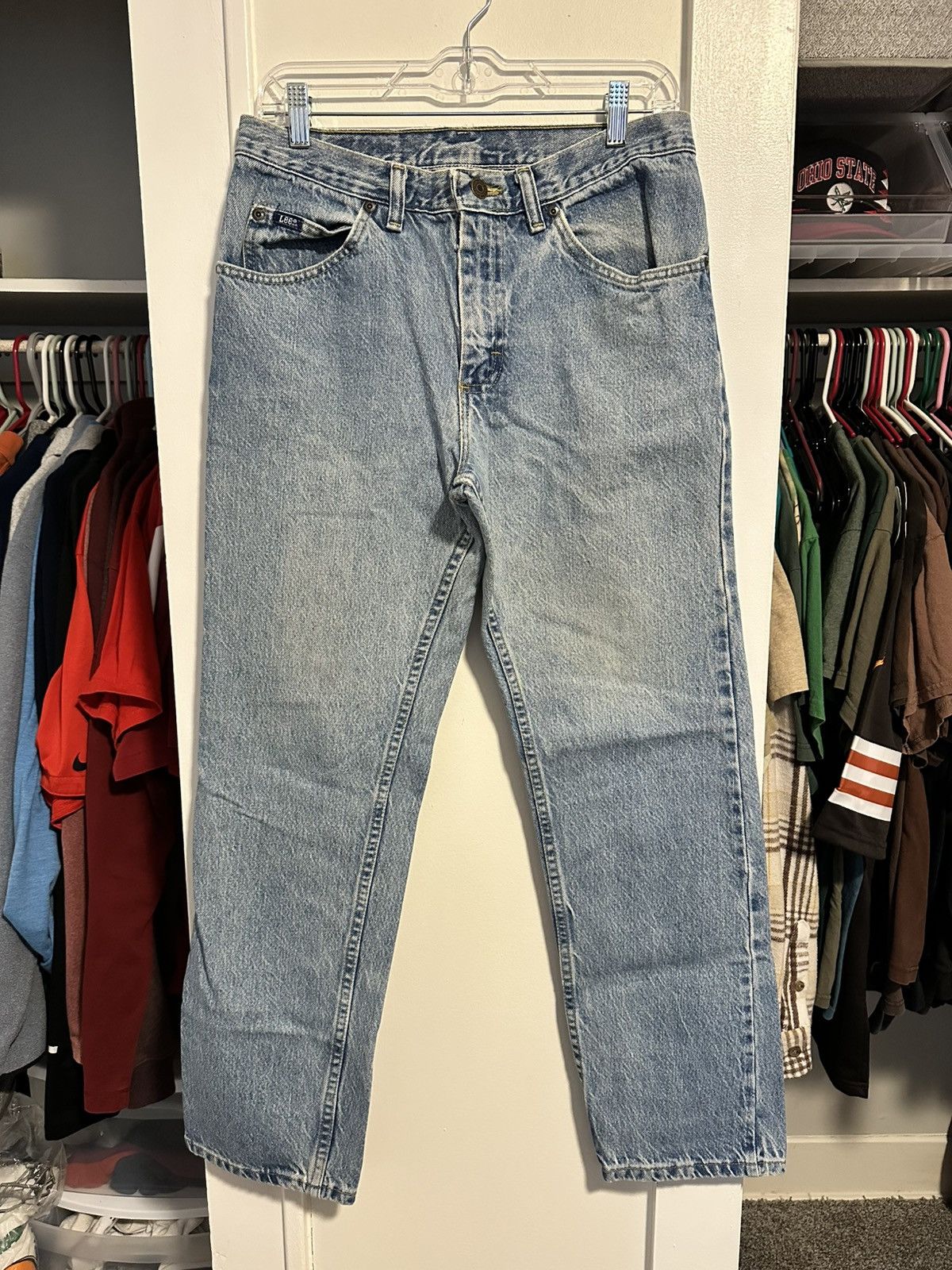 Lee USA Made Lee Blue Jeans 32x30 Size US 32 / EU 48 - 1 Thumbnail