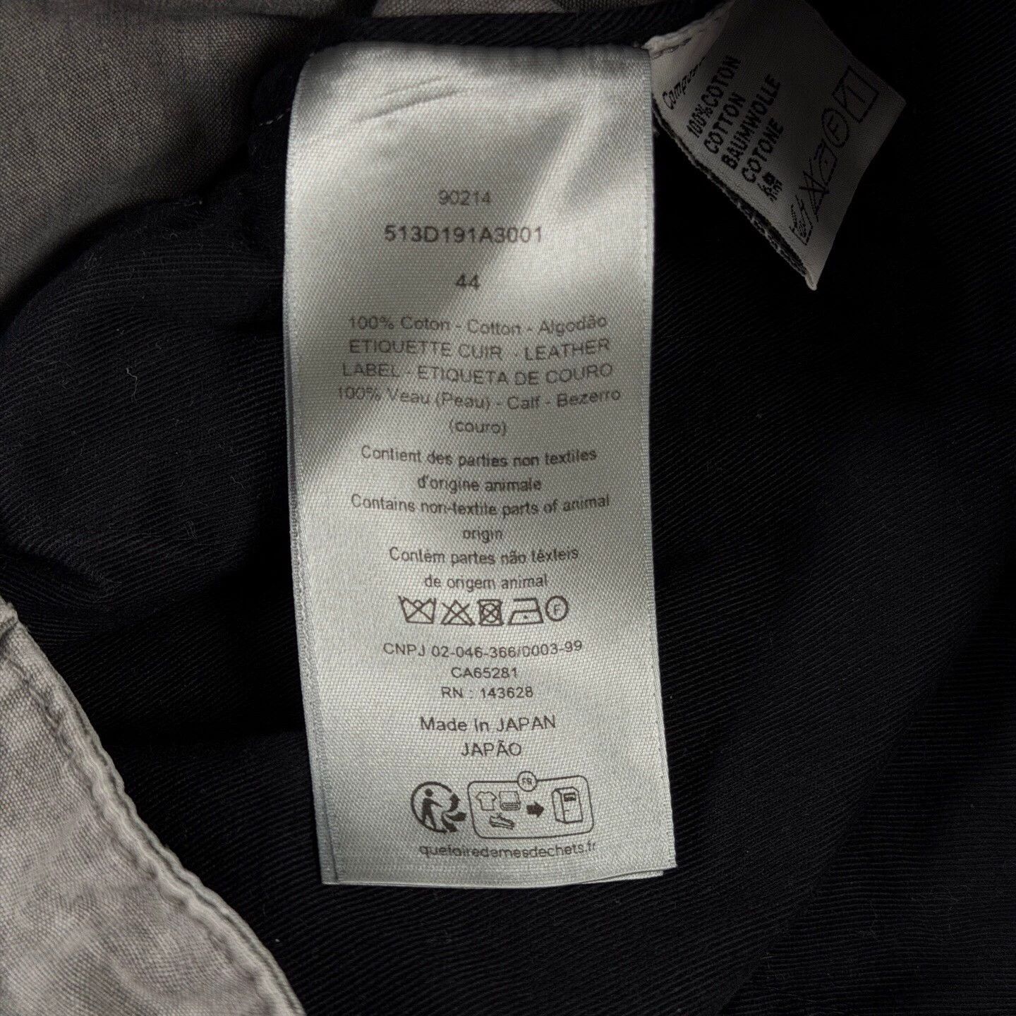 Dior Dior 25 gray all over print jeans 44 like new Size US 28 / EU 44 - 4 Thumbnail