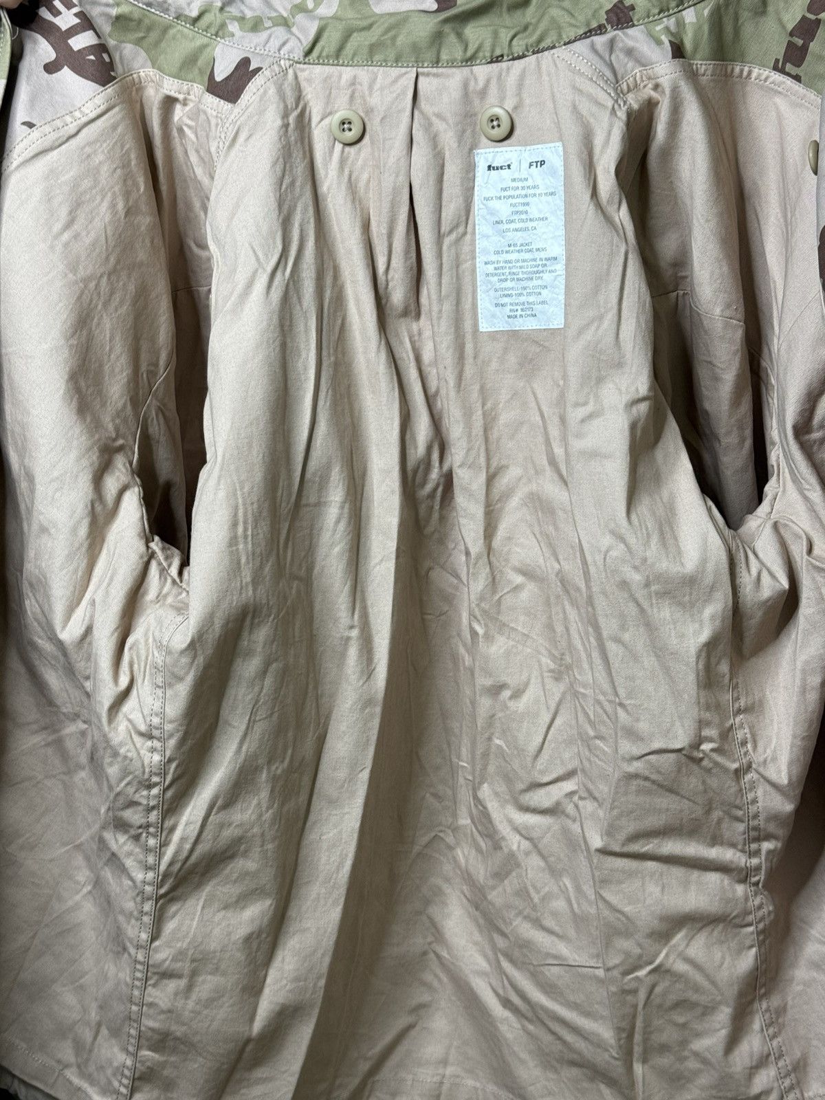 Fuck The Population FUCT x FTP M-65 Jacket Size US L / EU 52-54 / 3 - 6 Thumbnail