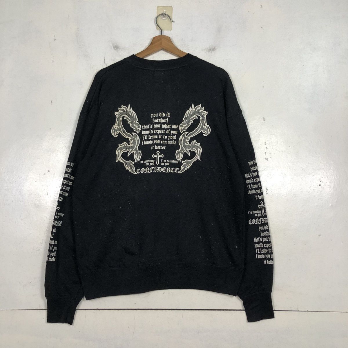 Hysteric Glamour 📌Third Wave Unlimited Sweatshirt Punk Design Size US M / EU 48-50 / 2 - 10 Thumbnail