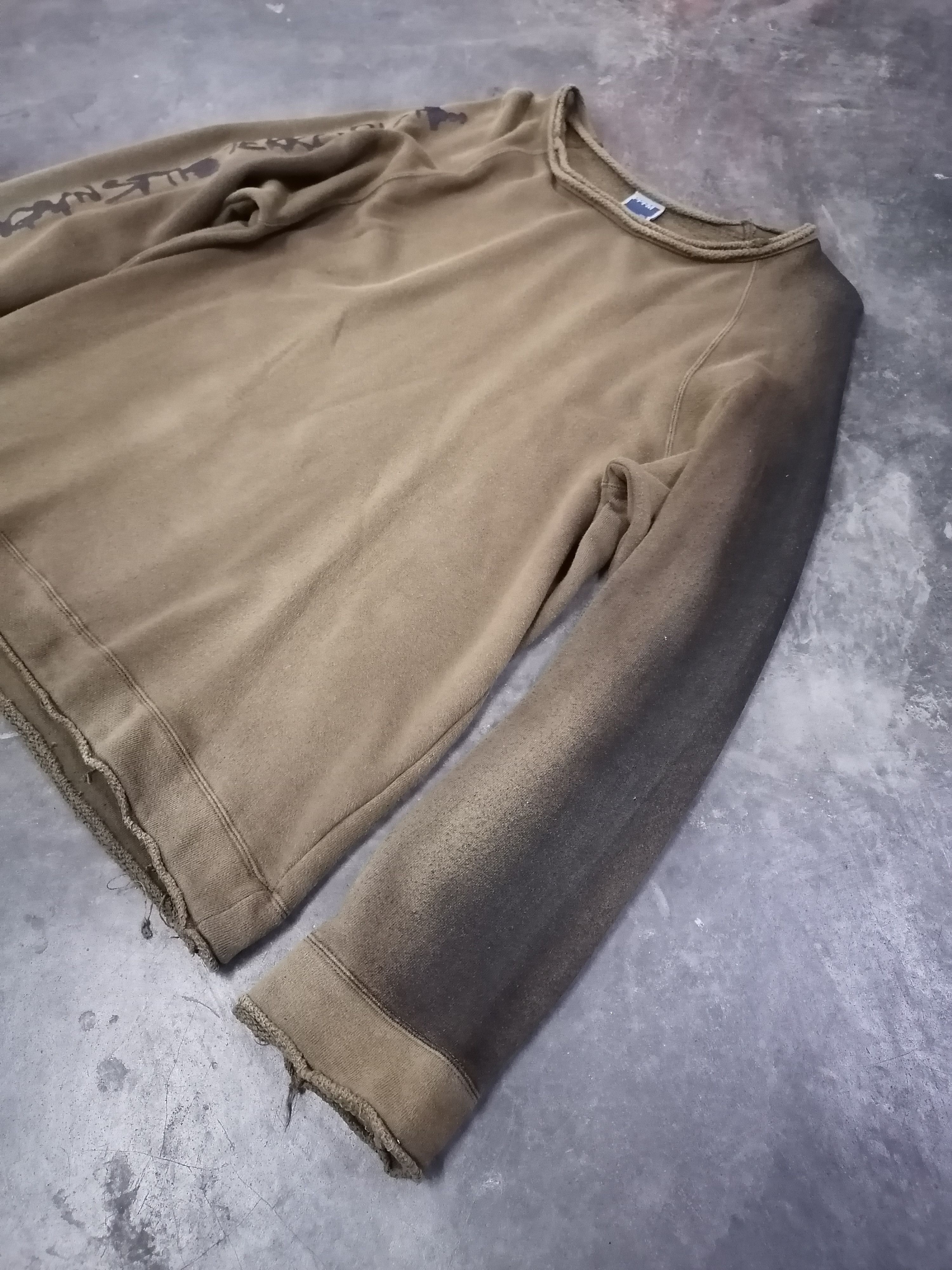 Japanese Brand Trashed Faded PPFM Rage Against The Terrorist Sweatshirt Size US S / EU 44-46 / 1 - 5 Thumbnail