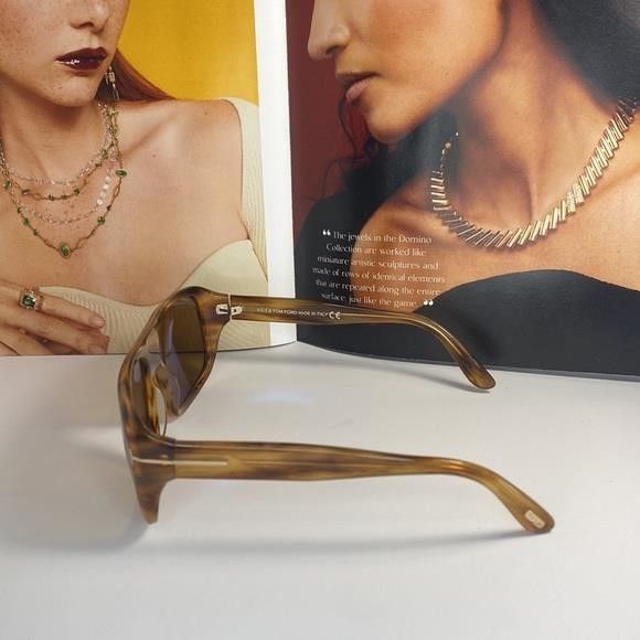 Tom Ford New - Tom Ford Duke Tf754 Soft Squared Acetate Shape Enriche Size ONE SIZE - 9 Thumbnail