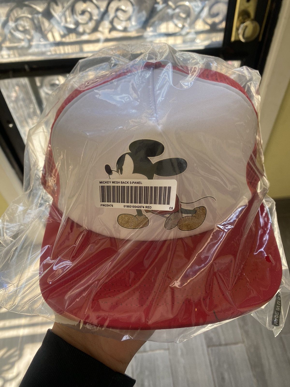 Supreme Supreme Number Nine Mickey Mesh Back 5 Panel | Grailed