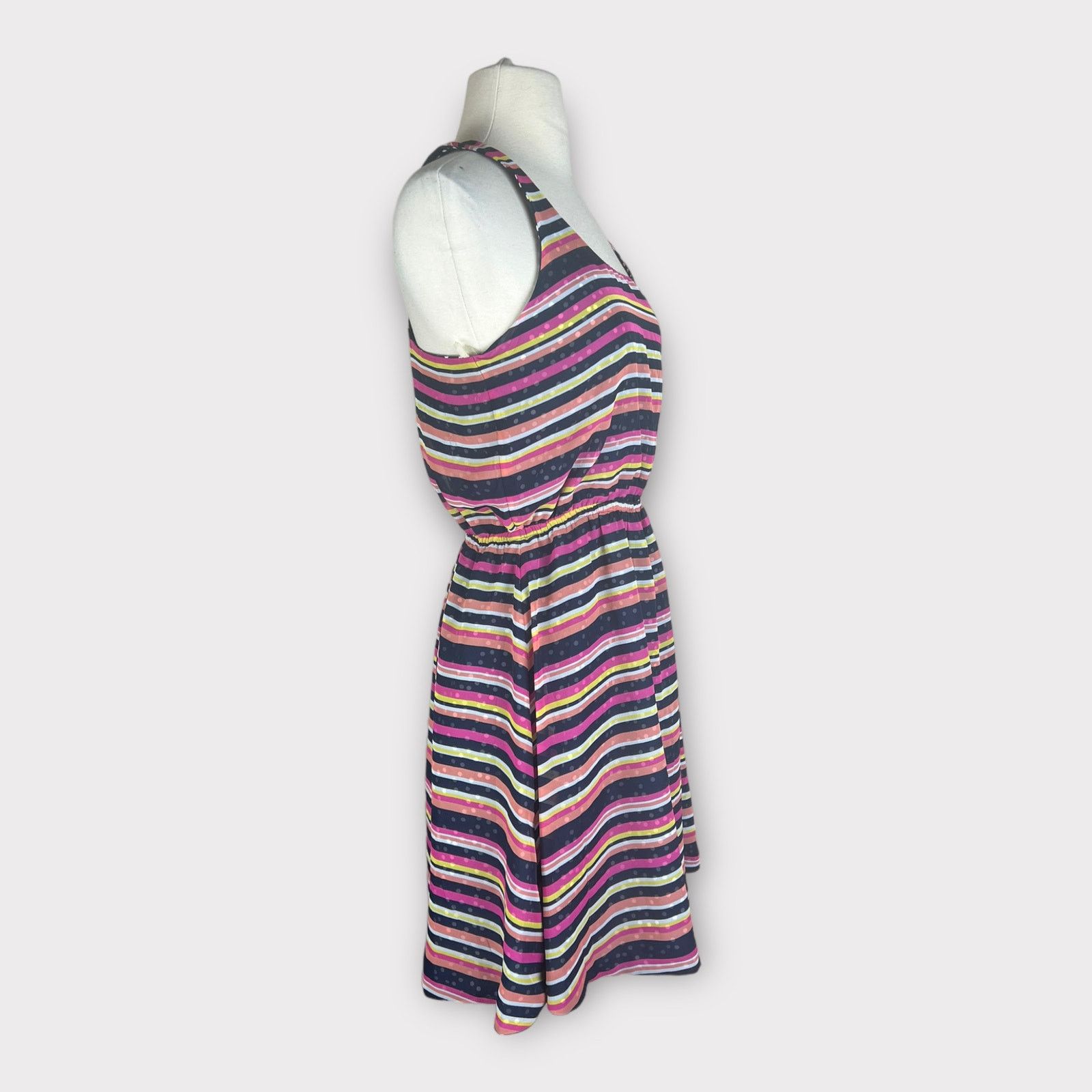 Macys Eyeshadow | Striped Polka Dot Sundress | Medium Size M / US 6-8 / IT 42-44 - 2 Thumbnail