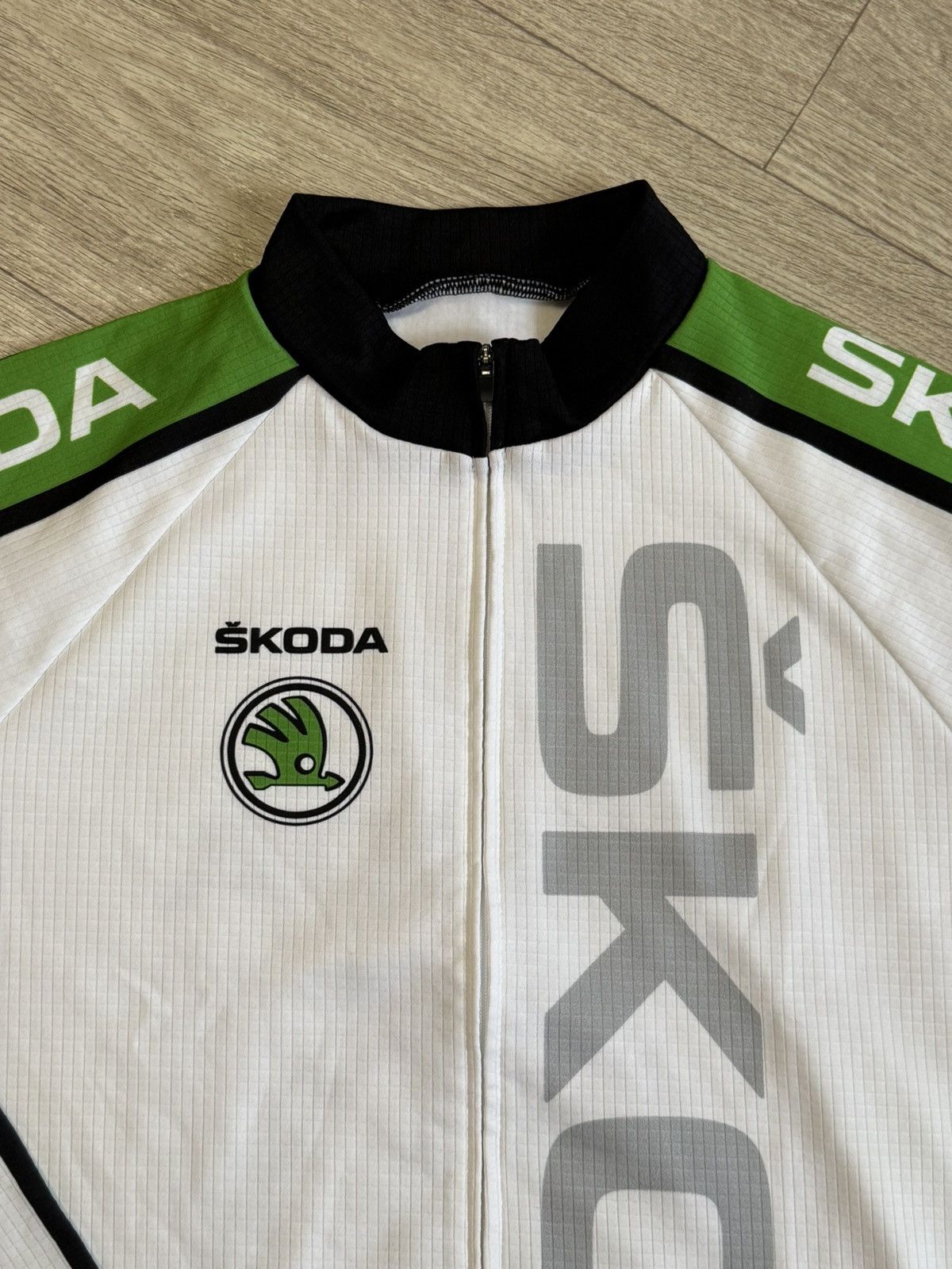 Bicycle 🔷Official Skoda Team Cycling Jersey Long Sleeve🔷 Size US XL / EU 56 / 4 - 4 Thumbnail