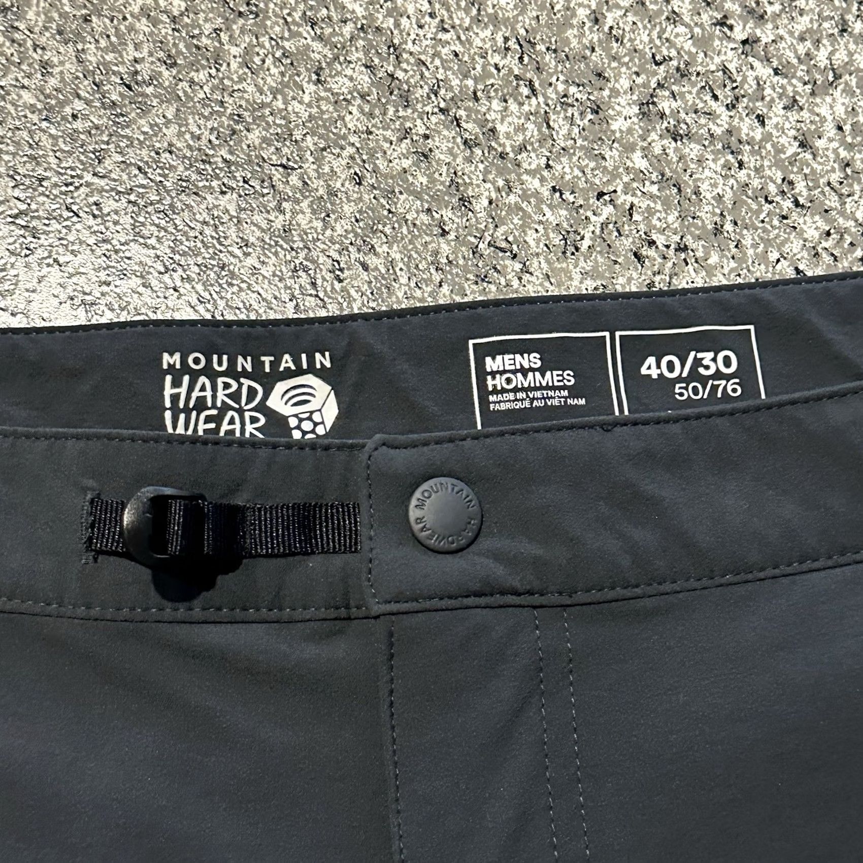 Mountain Hardwear Mountain Hardwear Pants Mens 40x30 Grey Nylon Stretch Outdoor Hiking Size US 40 / EU 56 - 3 Thumbnail