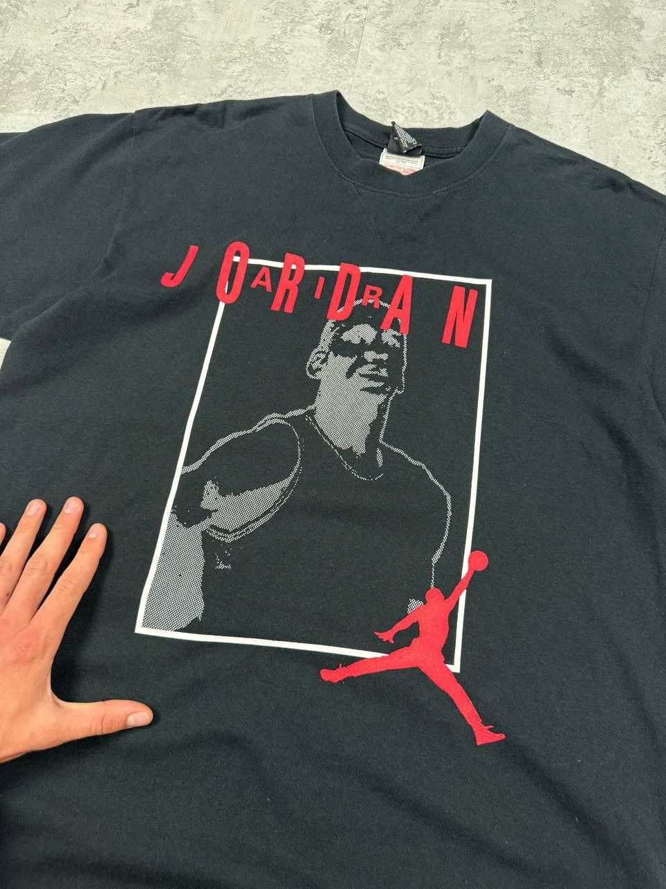 Jordan Brand RARE Vintage Jordan T-Shirt Big Logo Size US L / EU 52-54 / 3 - 4 Thumbnail