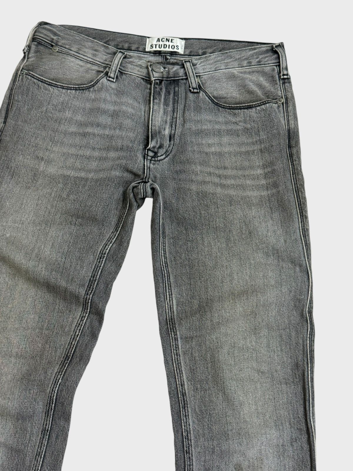 Acne Studios Distressed ACNE STUDIOS Max Vintage Grey Turkey Size US 29 - 5 Thumbnail