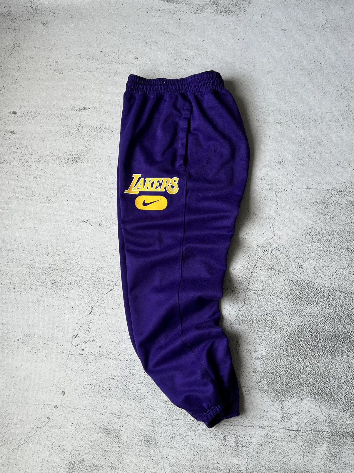 Nike Nike NBA Los Angeles Lakers Sweatpants Purple Gold Logo Size US 32 / EU 48 - 2 Thumbnail