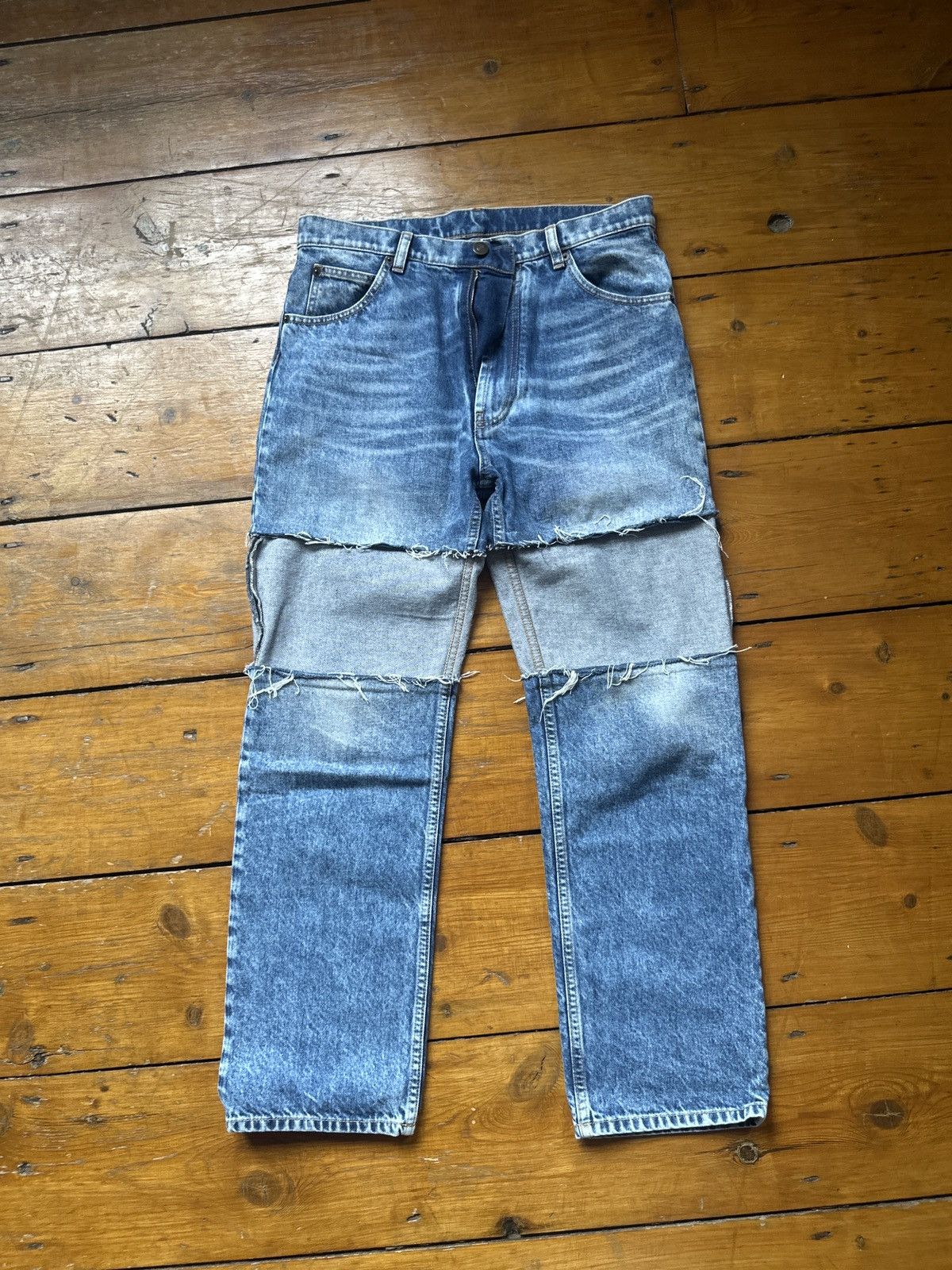 Maison Margiela Maison Margiela patch inset jeans size IT40 Size 27" / US 4 / IT 40 - 1 Thumbnail