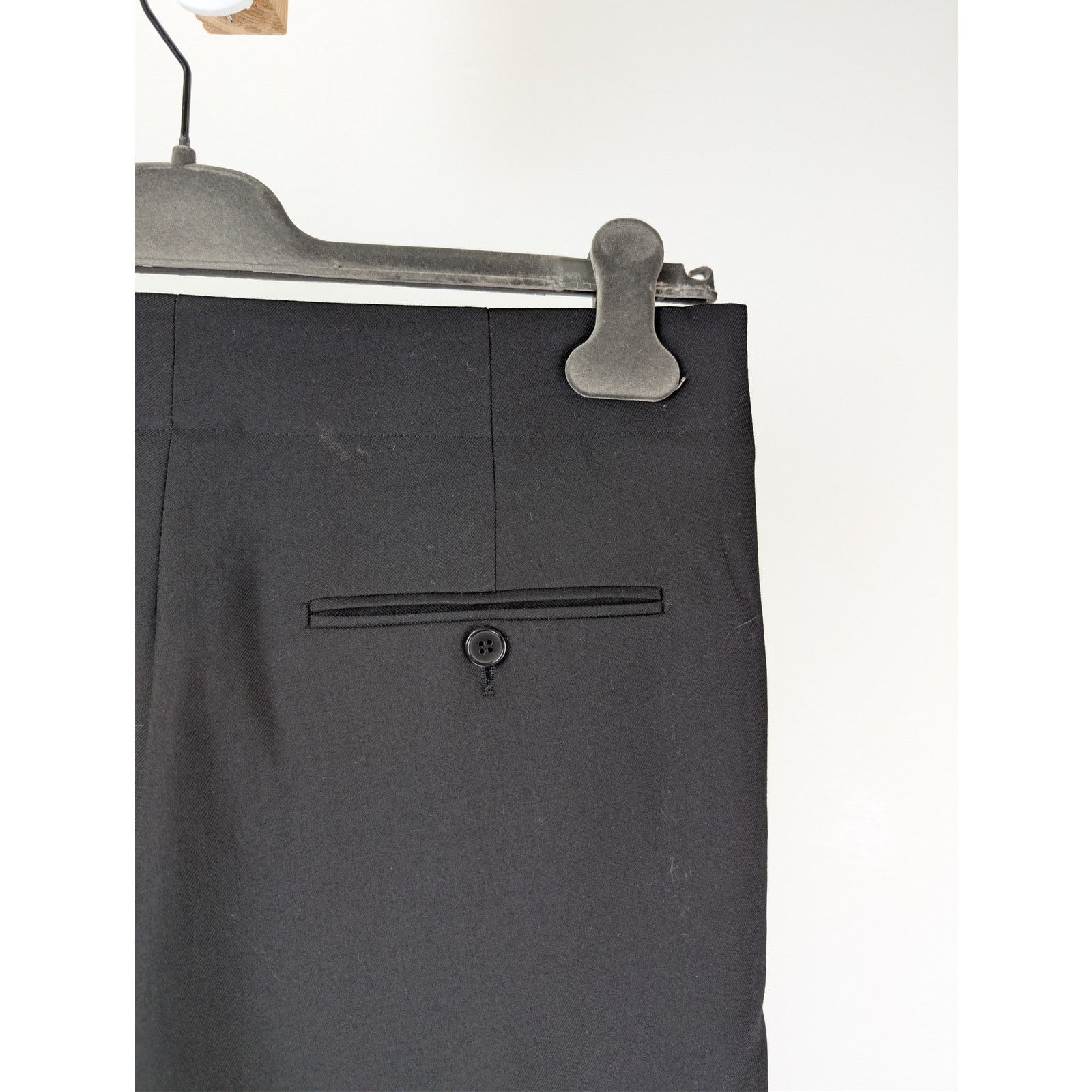 Saint Laurent Paris o1rshd1 CC20 Slacks Pants in Black Size US 32 / EU 48 - 12 Thumbnail