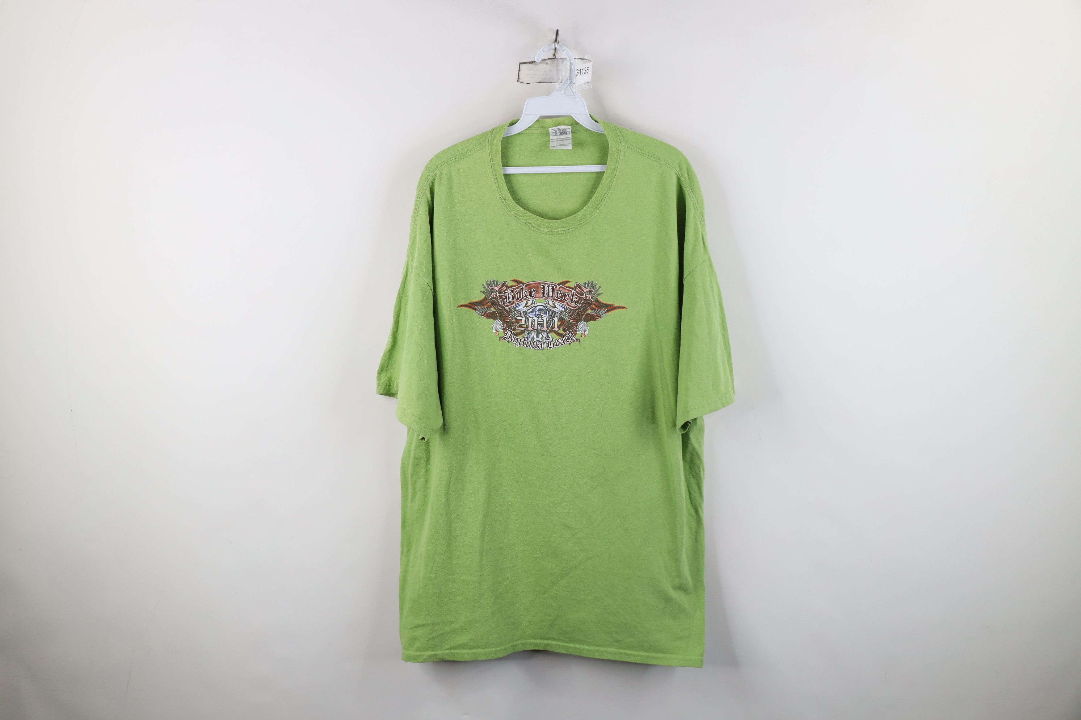 Vintage Vintage Y2K Streetwear Daytona Bike Week Motorcycle T-Shirt Size US XXL / EU 58 / 5 - 1 Thumbnail
