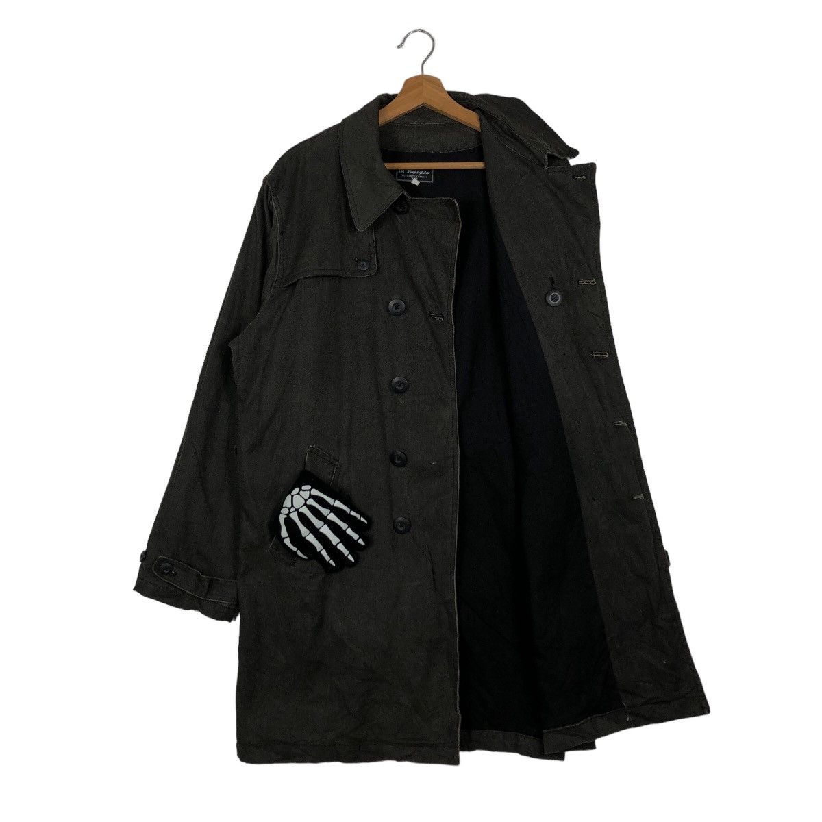 Japanese Brand 🔥VINTAGE LONG JACKET CONSTRUCTED KING & JOHN JAPAN Size US L / EU 52-54 / 3 - 9 Thumbnail