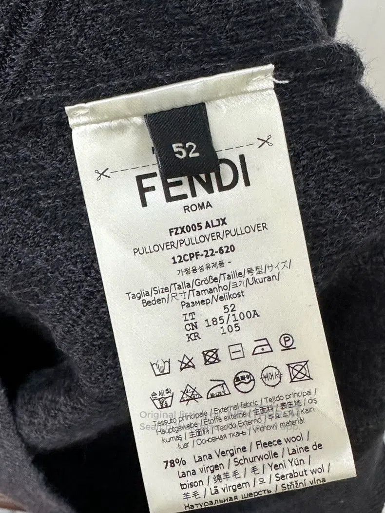Fendi Fendi Sweater Size US L / EU 52-54 / 3 - 3 Thumbnail