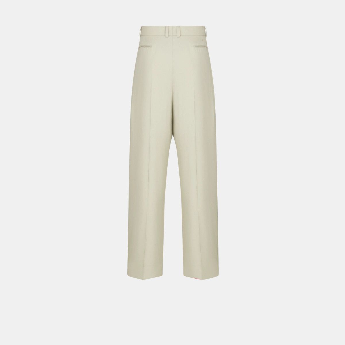 Dior o1w1db11024 Pleated Pants in Beige Size US 38 / EU 54 - 2 Thumbnail