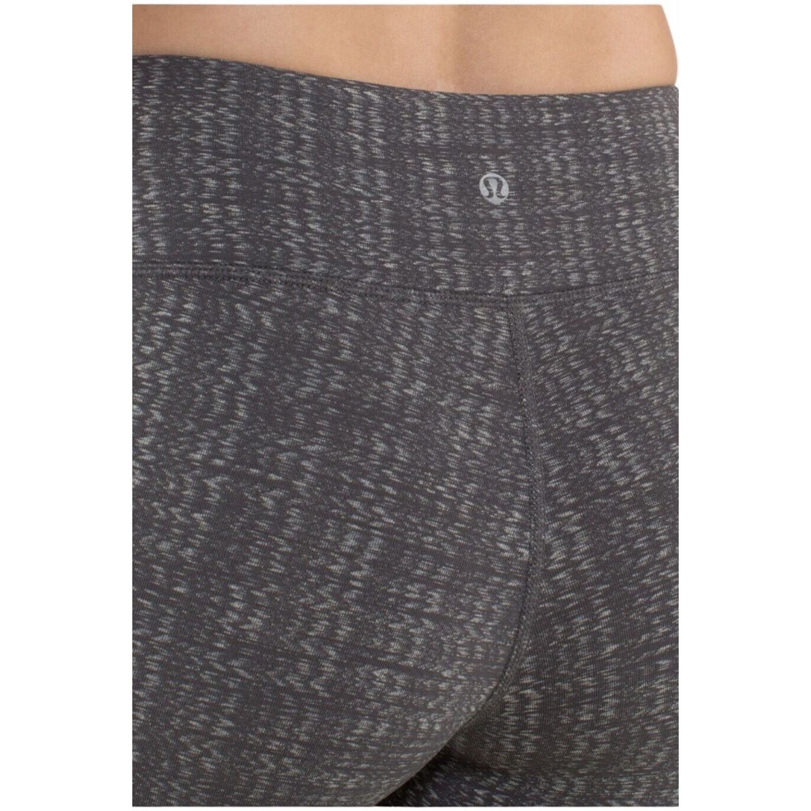 Lululemon Lululemon Wunder Under Crop Yoga Leggings Gray Ziggy Wee 4 Size 27" / US 4 / IT 40 - 9 Thumbnail