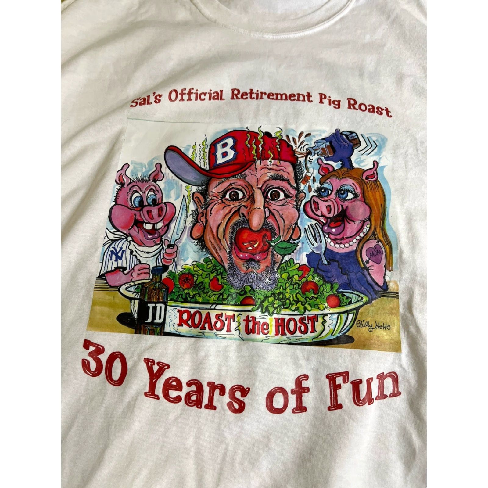 Port & Company Moguls Bar T-Shirt 2XL White Short Sleeve Mens 2024 Sal’s Retirement Party Killington Port & Company Regular Crew Neck Cotton Graphic Fashion T-Shirt Size US XXL / EU 58 / 5 - 3 Thumbnail