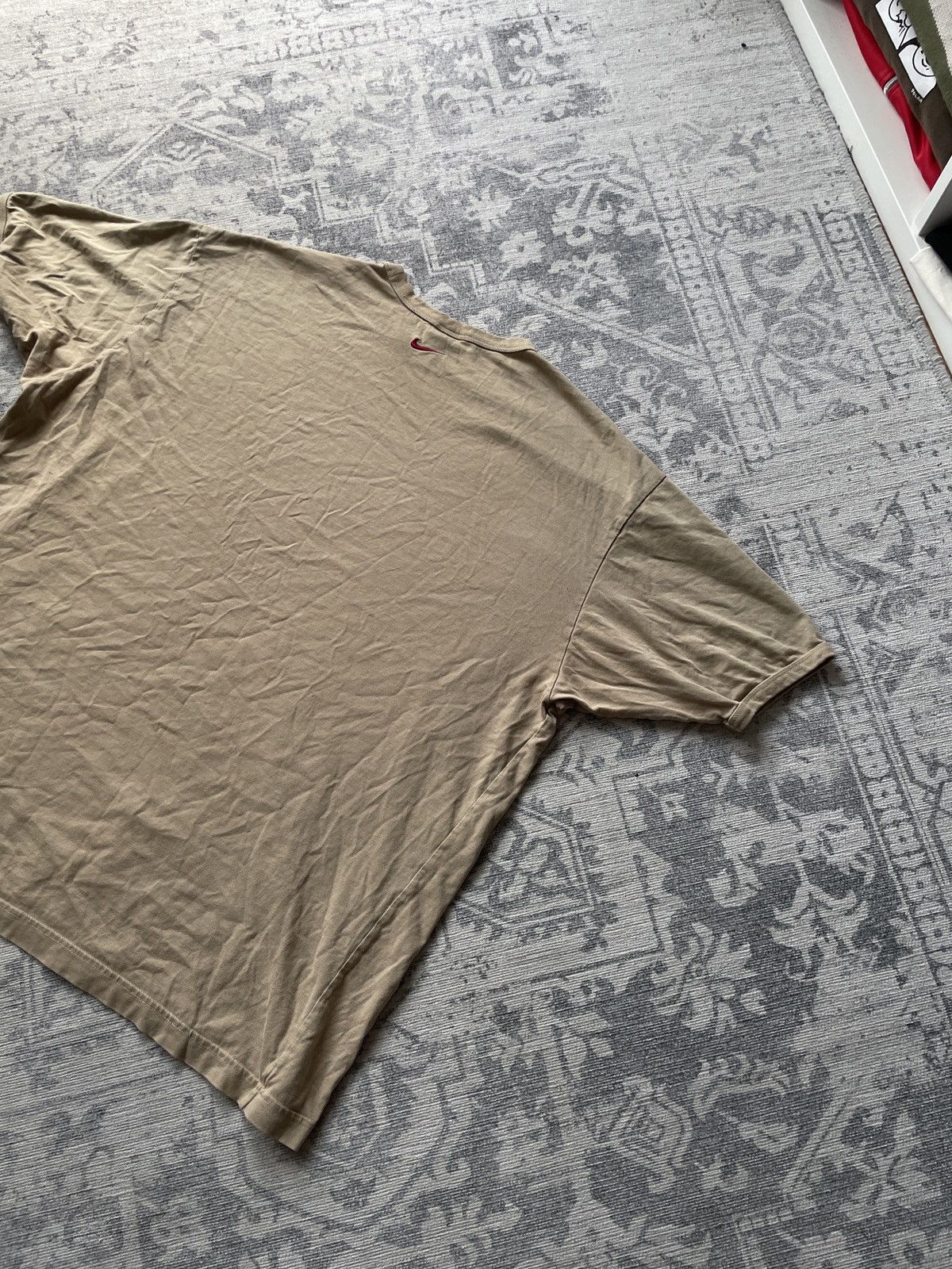 Vintage Vintage Nike T-Shirt Big Logo Boxy Japanese Y2K Drill Hype Size US XL / EU 56 / 4 - 7 Thumbnail